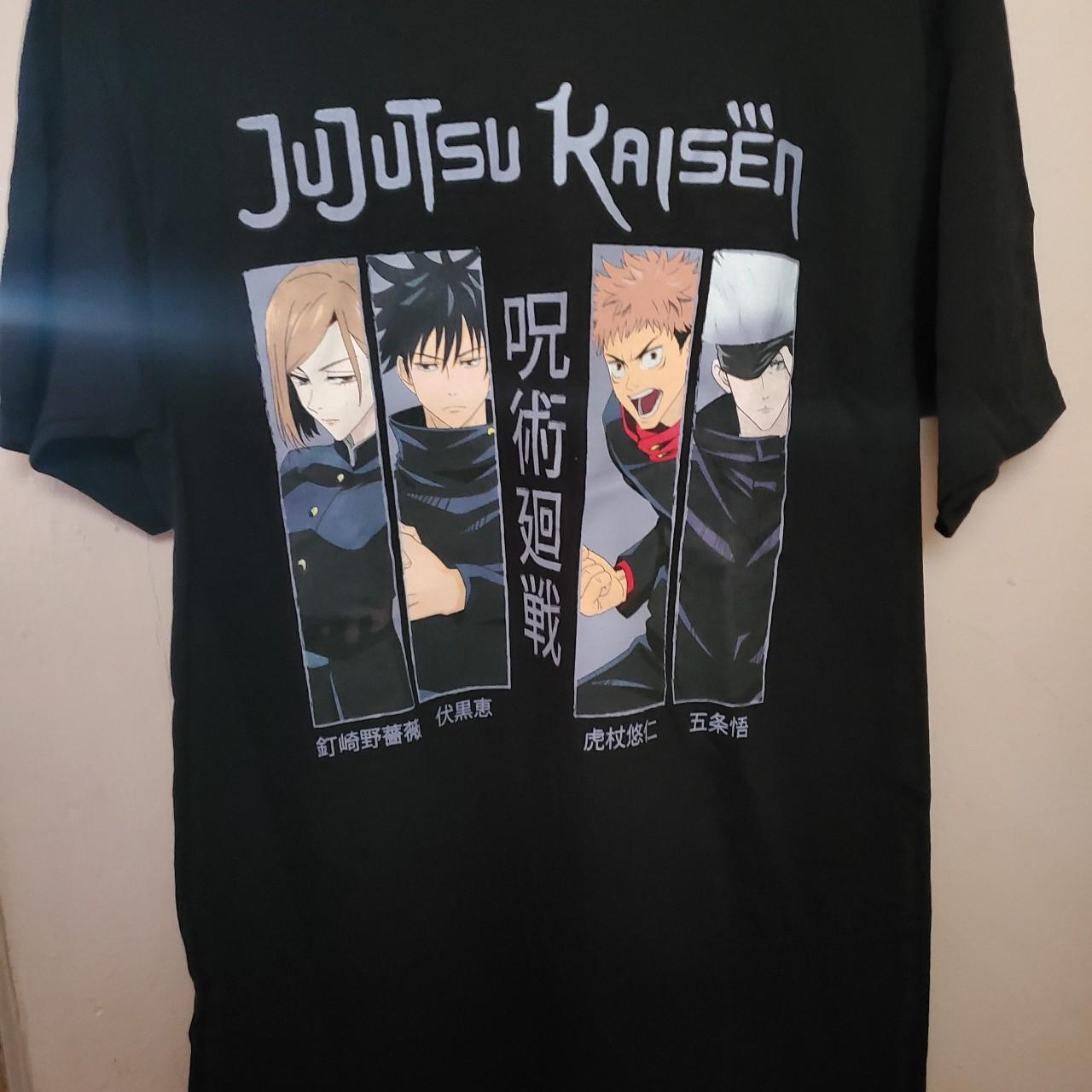 JJK Jujutsu Kaisen Anime Tshirt 👫 UNI Shirt Size M... - Depop