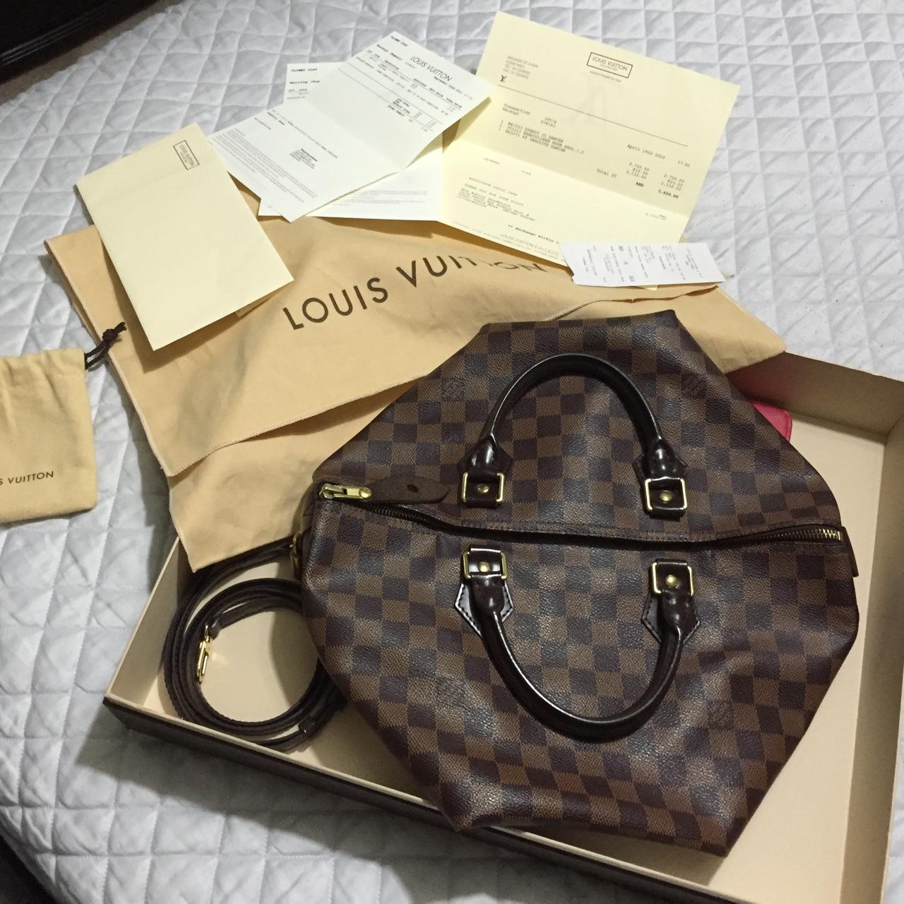 Lv bag so beautiful only bad thing is the zipper - Depop