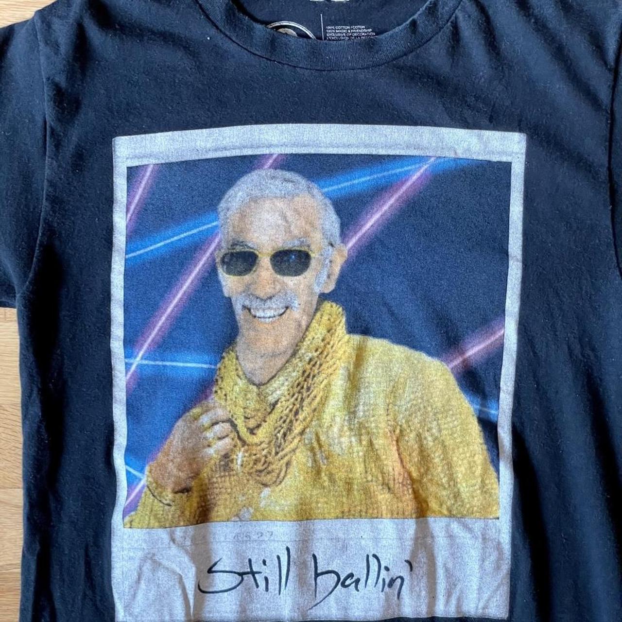 Zumiez Men's Black and Gold Tshirt Depop