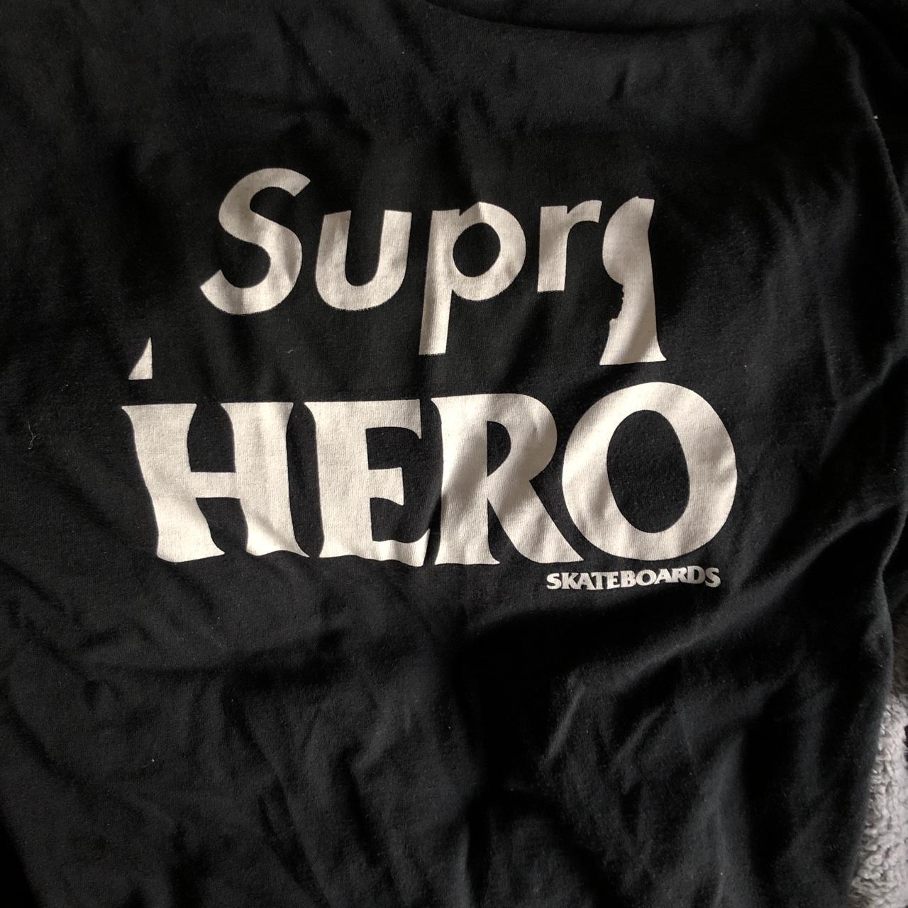 Supreme anti hero long sleeve t shirt. 9/10 - Depop