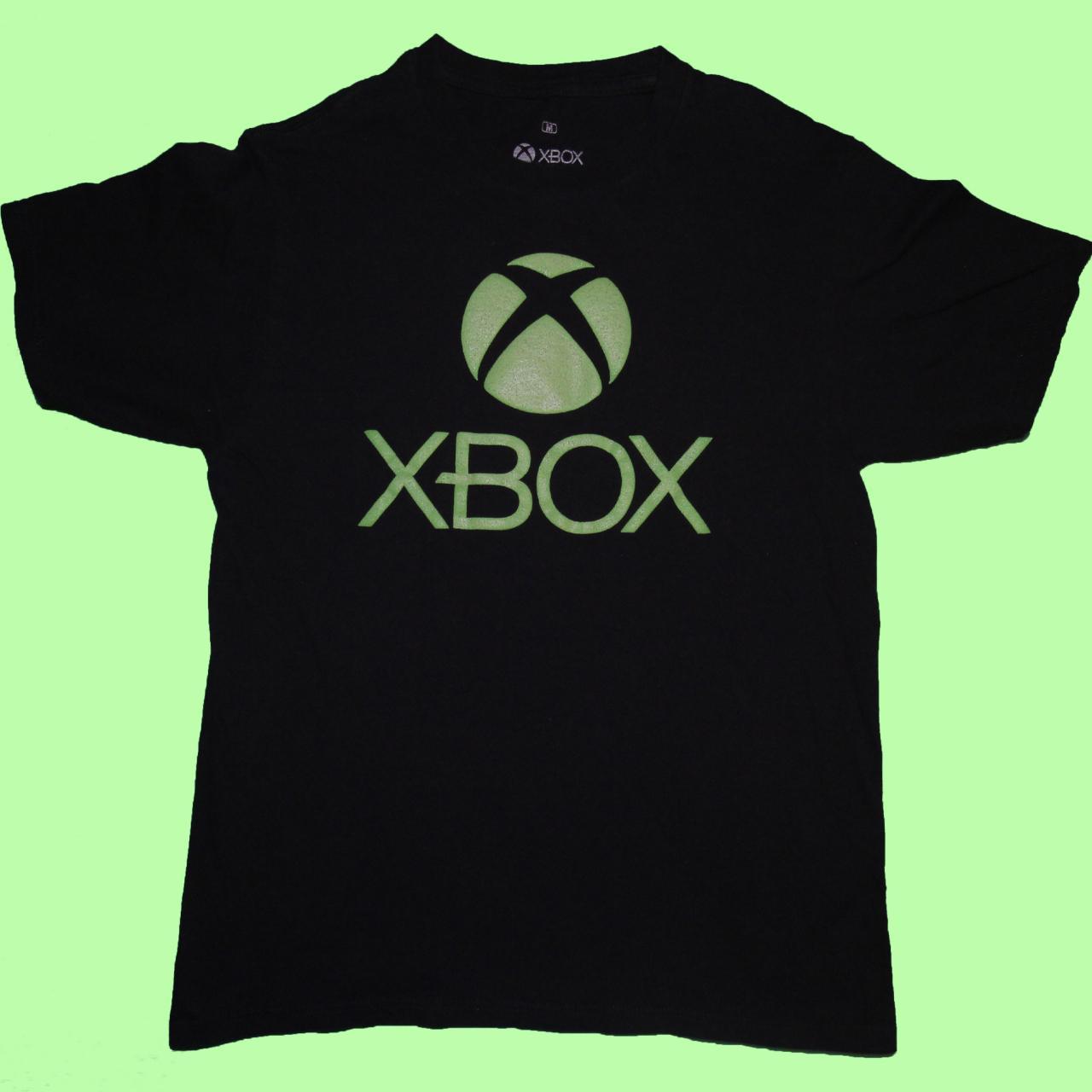 Xbox Men's Black and Green T-shirt | Depop