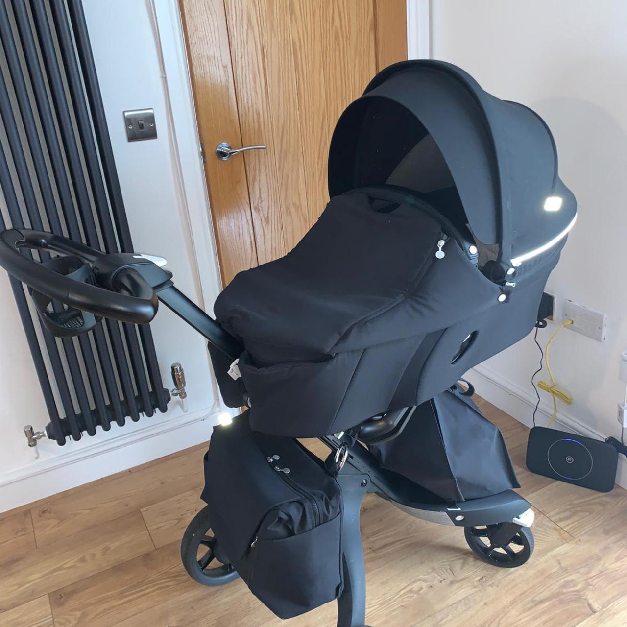 Stokke pram for sale, there is no changing bag or... Depop