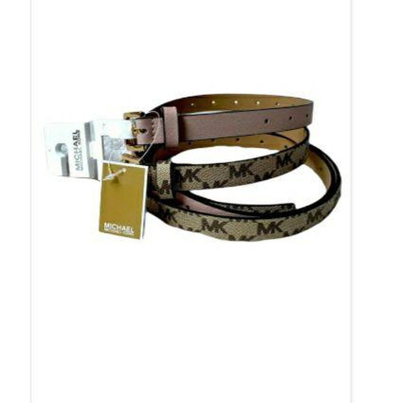 Michael kors hot sale ladies belt