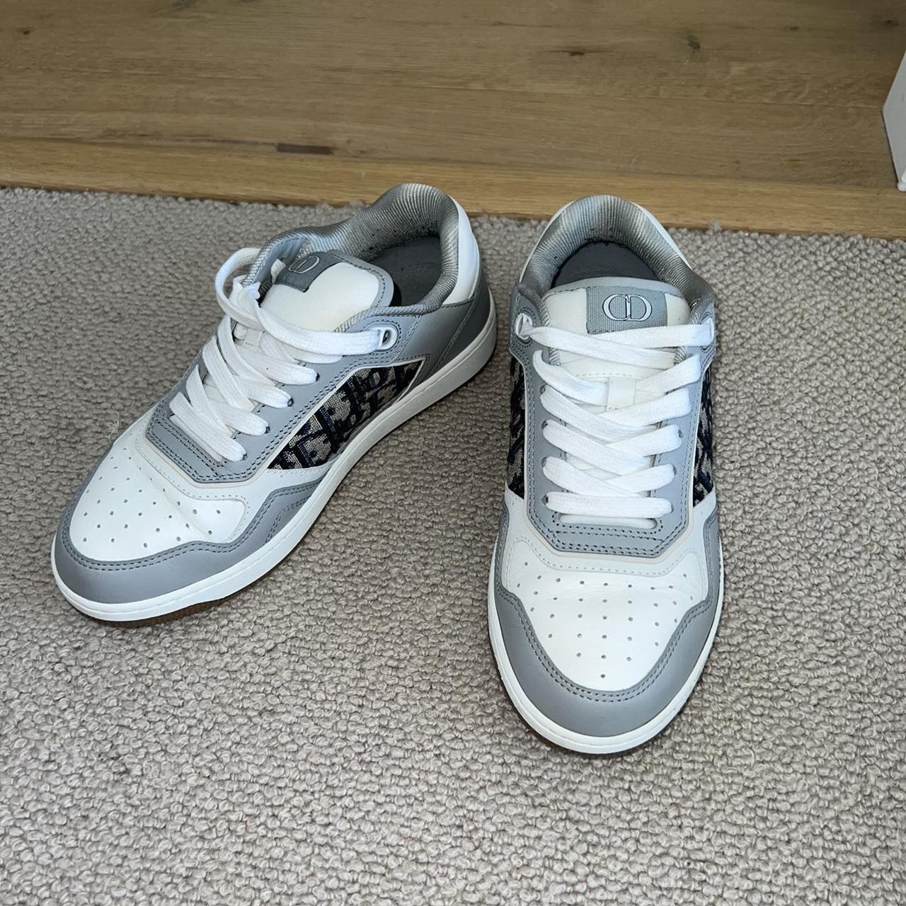 Dior trainers size 4 fits a size 5 easily. Barely... - Depop