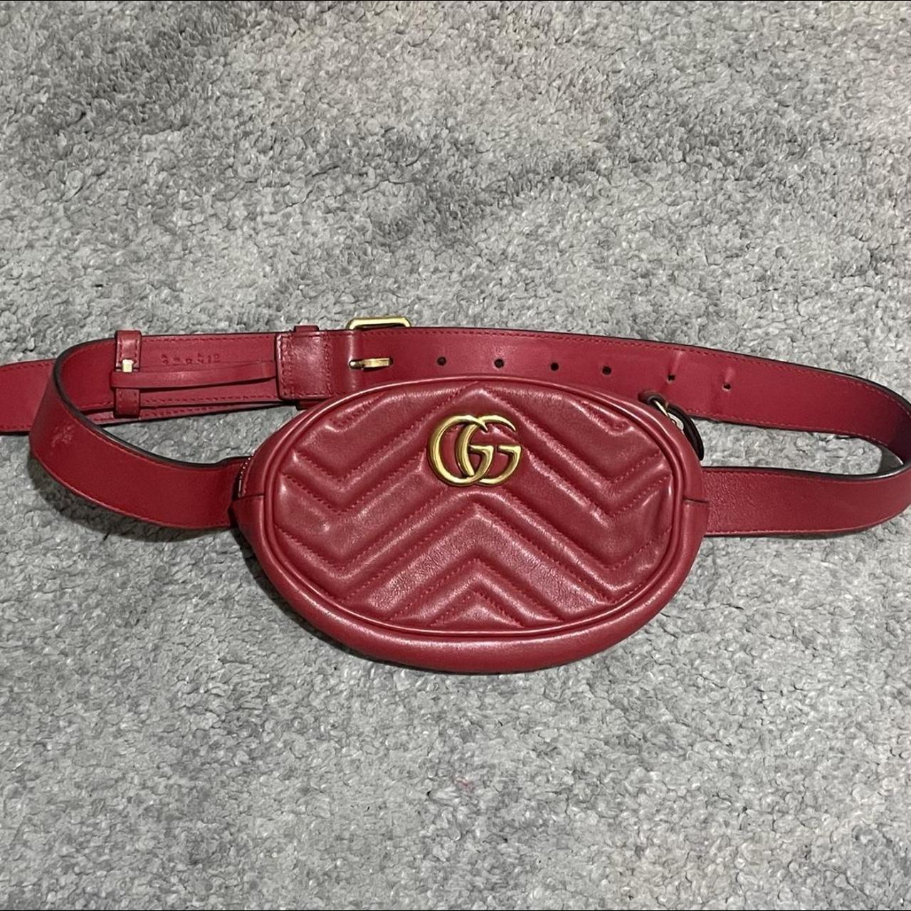 Vintage Gucci belt bag Used but in good condition, - Depop