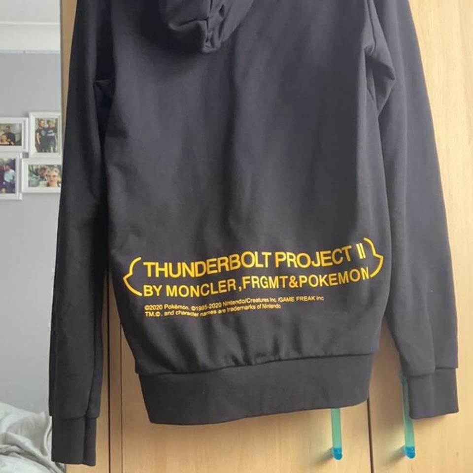 7 Moncler Fragment's black hooded sweatshirt is... - Depop