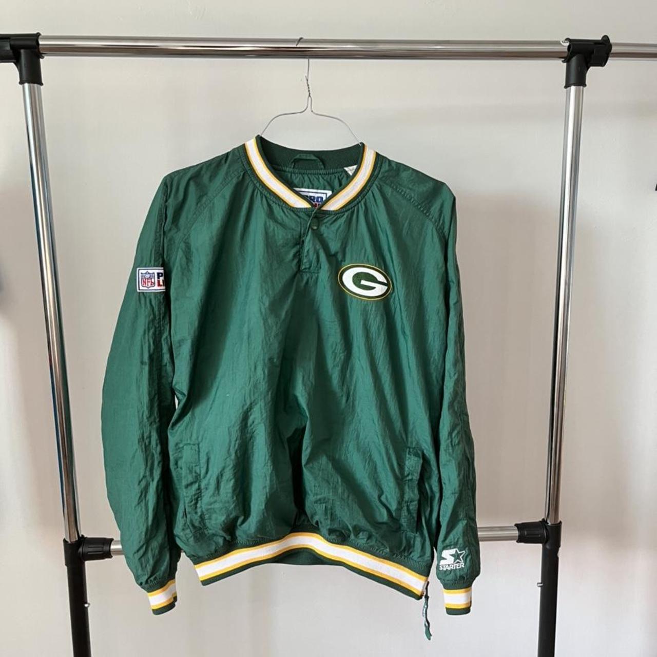 Green Bay Packers Pro Line Starter jacket Size - - Depop