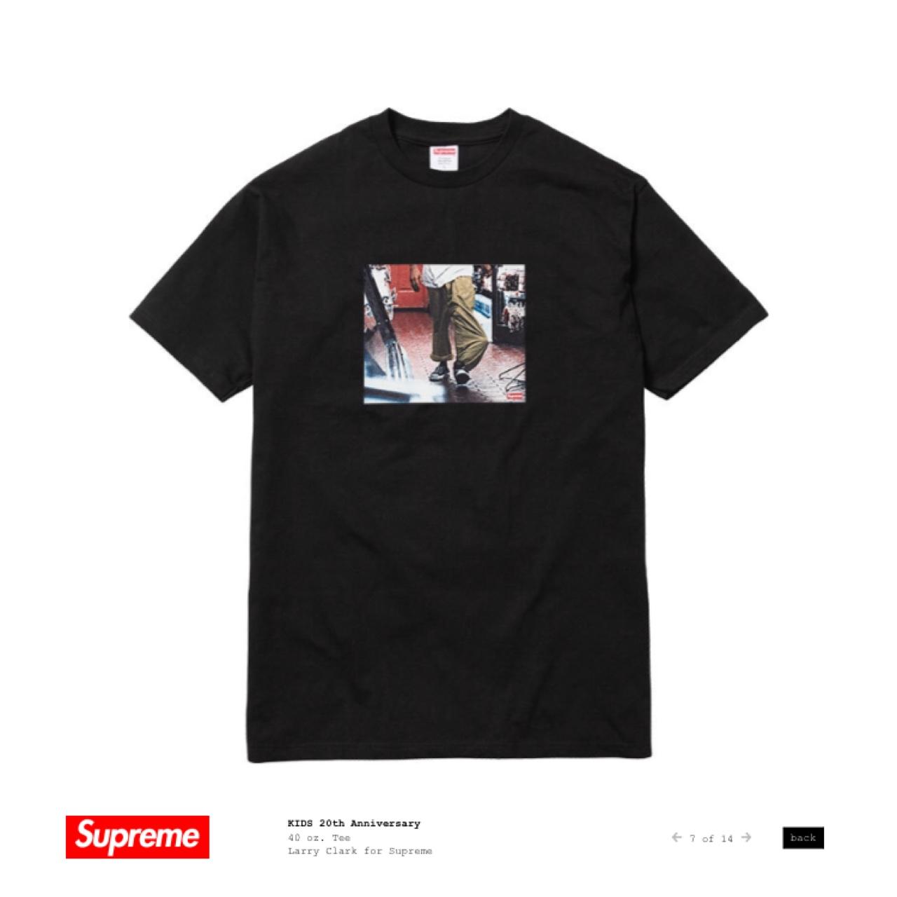 Supreme larry hotsell clark tee