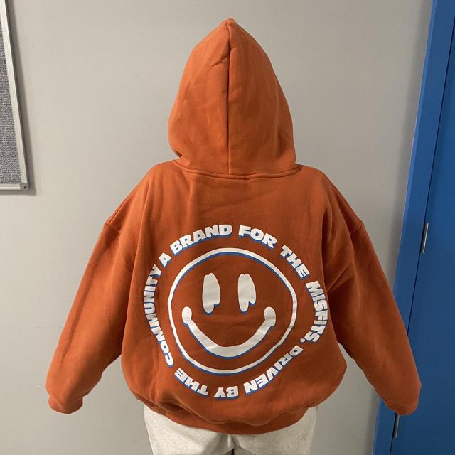 Misfits hotsell orange hoodie