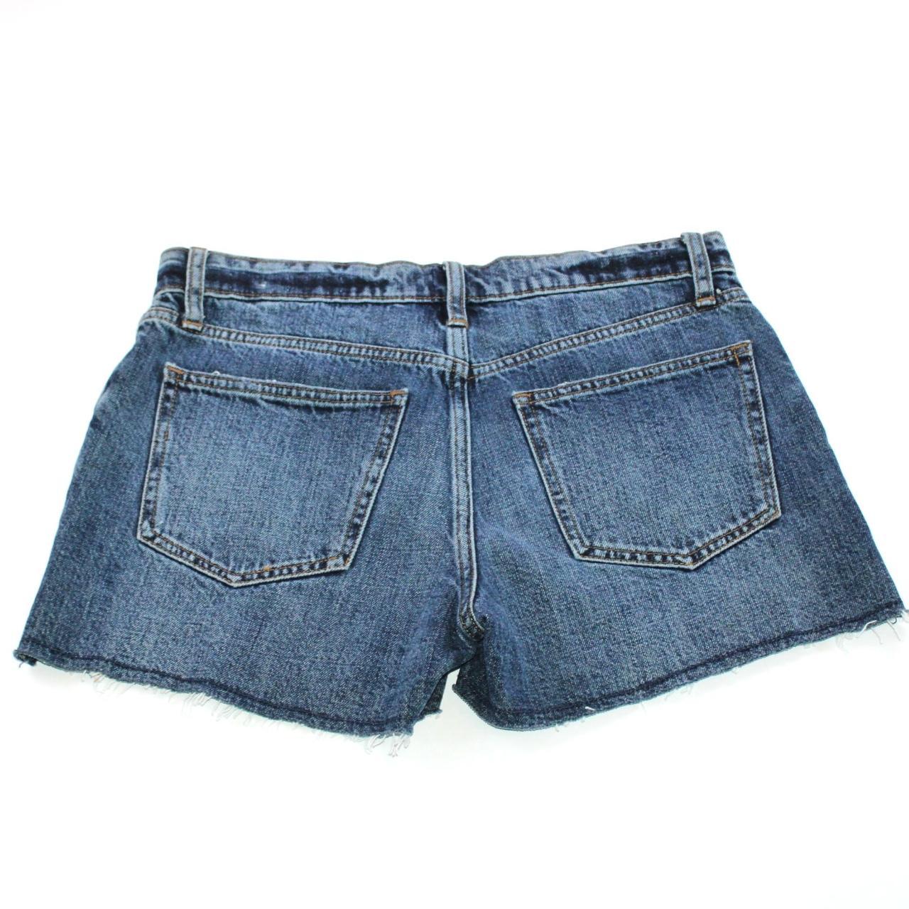 Gap 1969 Jeans Shorts, Frayed Hem, Size... - Depop
