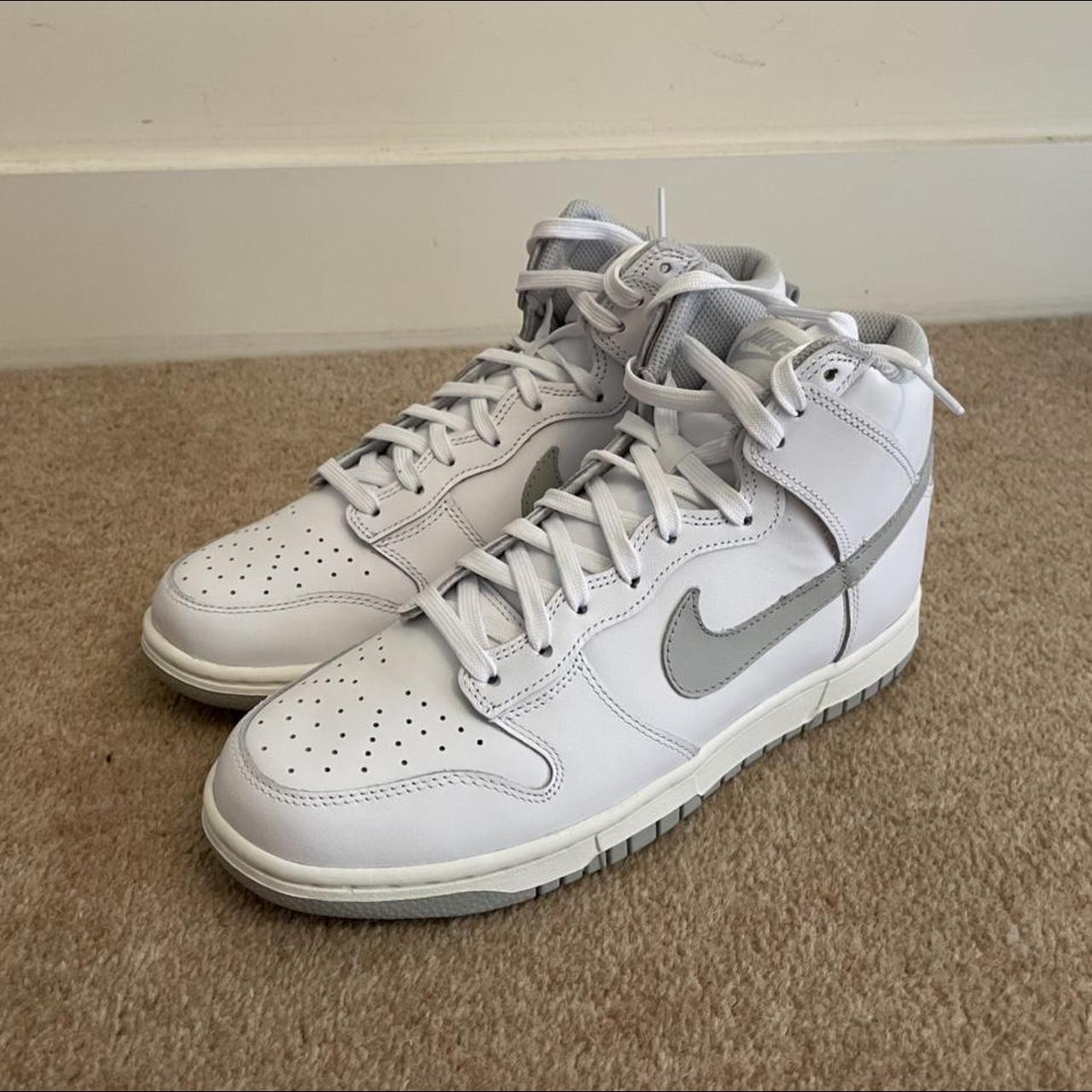 Nike Dunk High | ⚪️ Neutral Grey | Size UK 6... - Depop