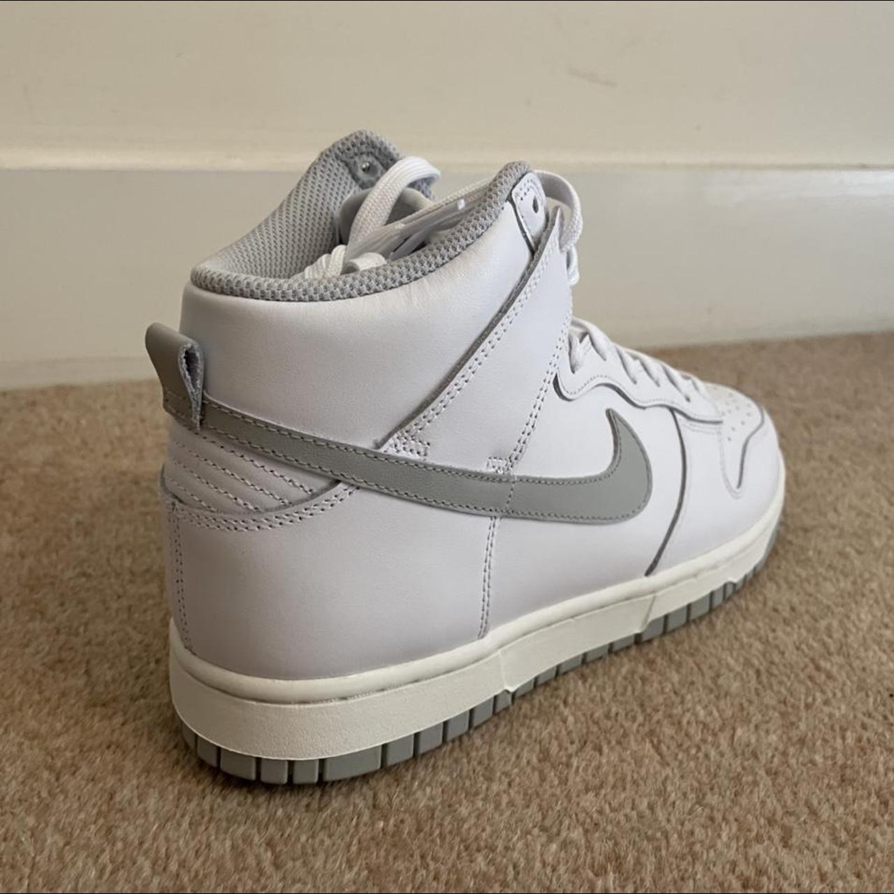 Nike Dunk High | ⚪️ Neutral Grey | Size UK 6... - Depop