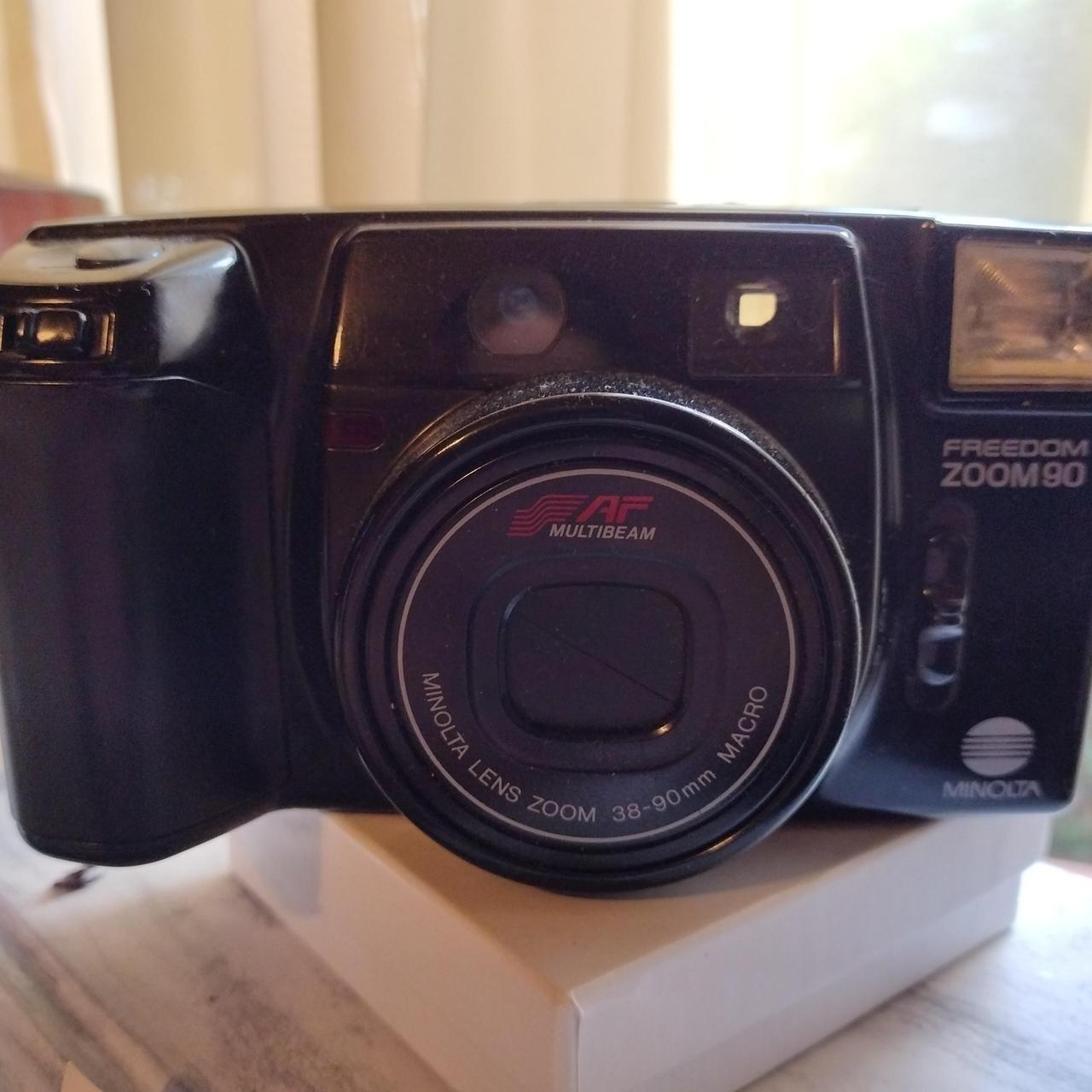 Vintage Camera Minolta Freedom Zoom 90. Battery... Depop