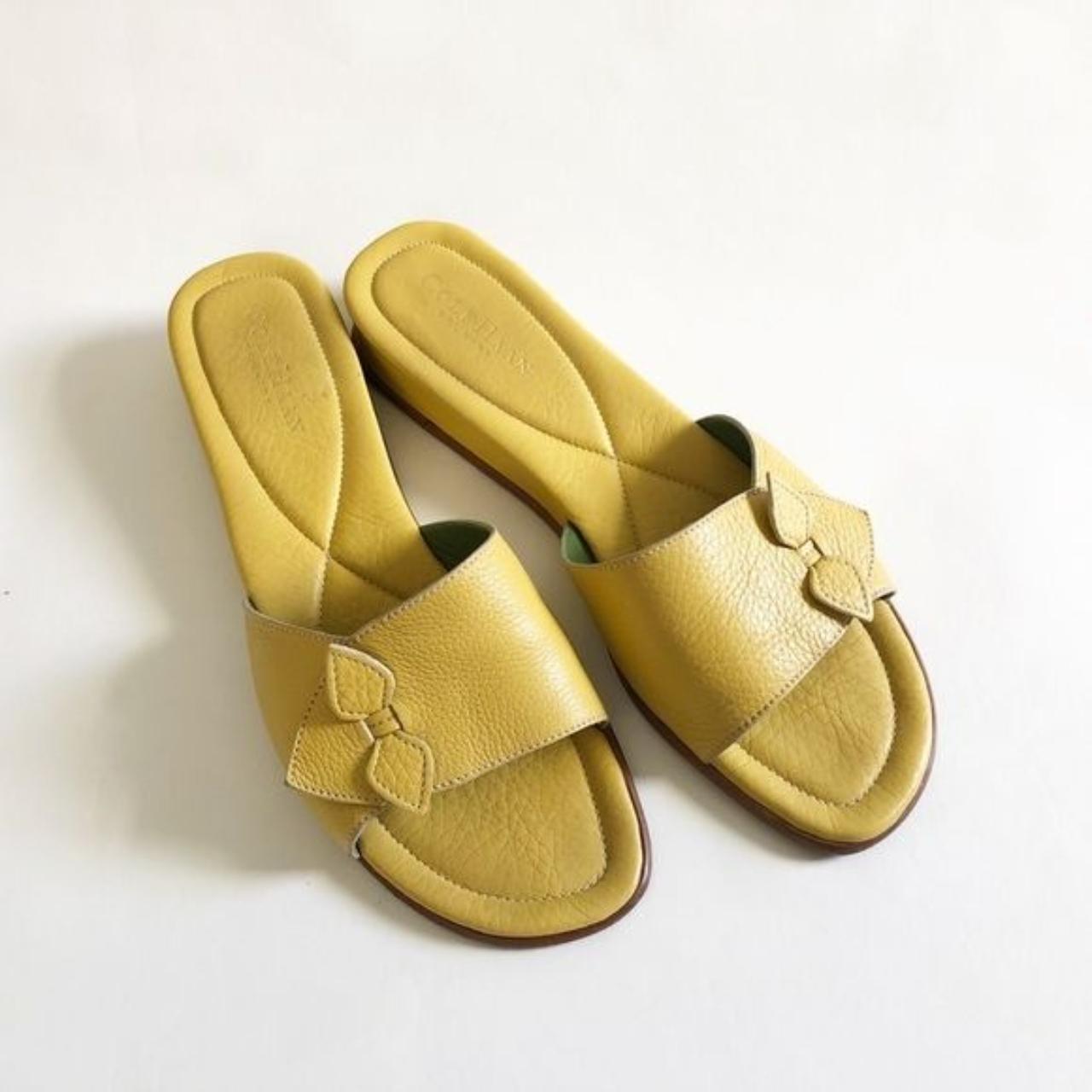 Cole haan sale yellow sandals