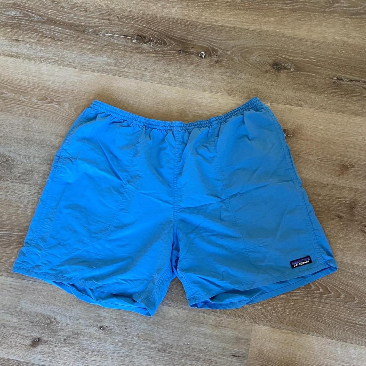 Patagonia Men's Blue Shorts | Depop