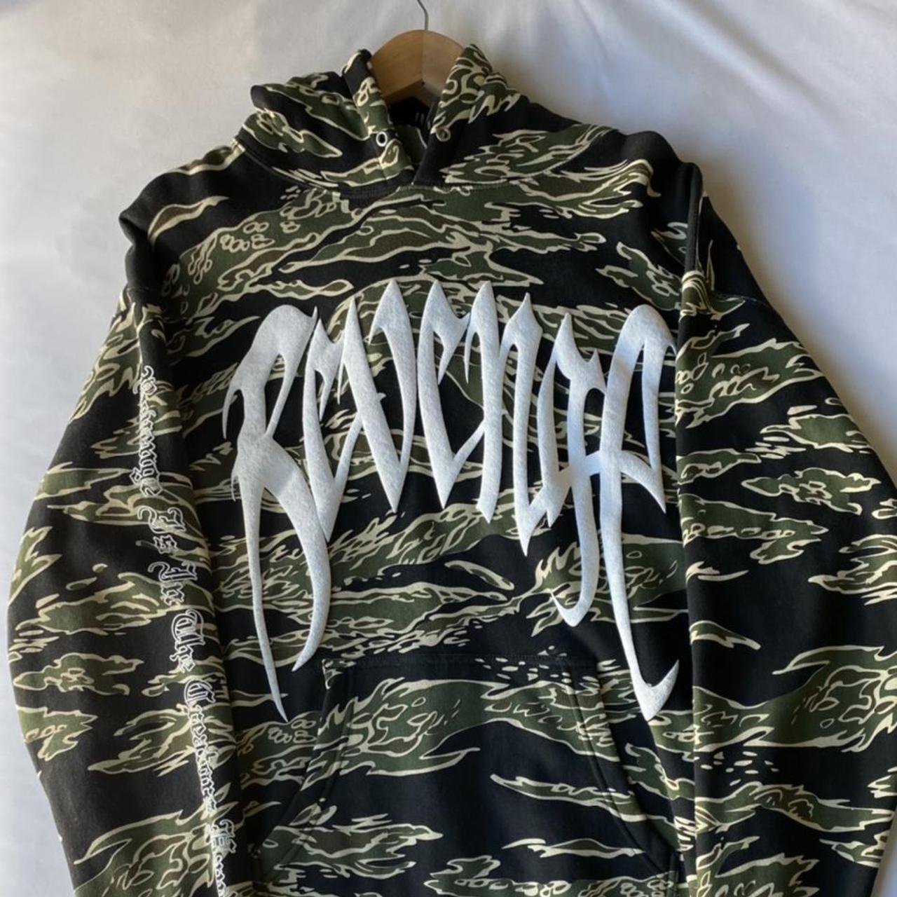 Revenge tiger 2025 camo hoodie