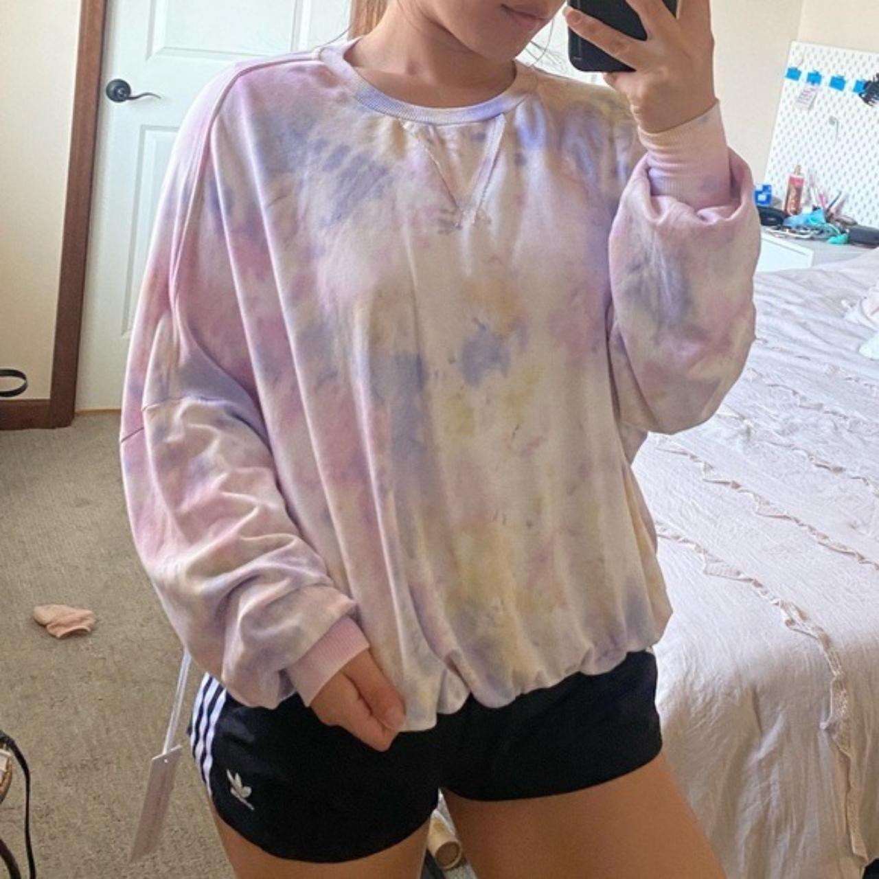 Young fabulous and best sale broke tie dye sweatshir