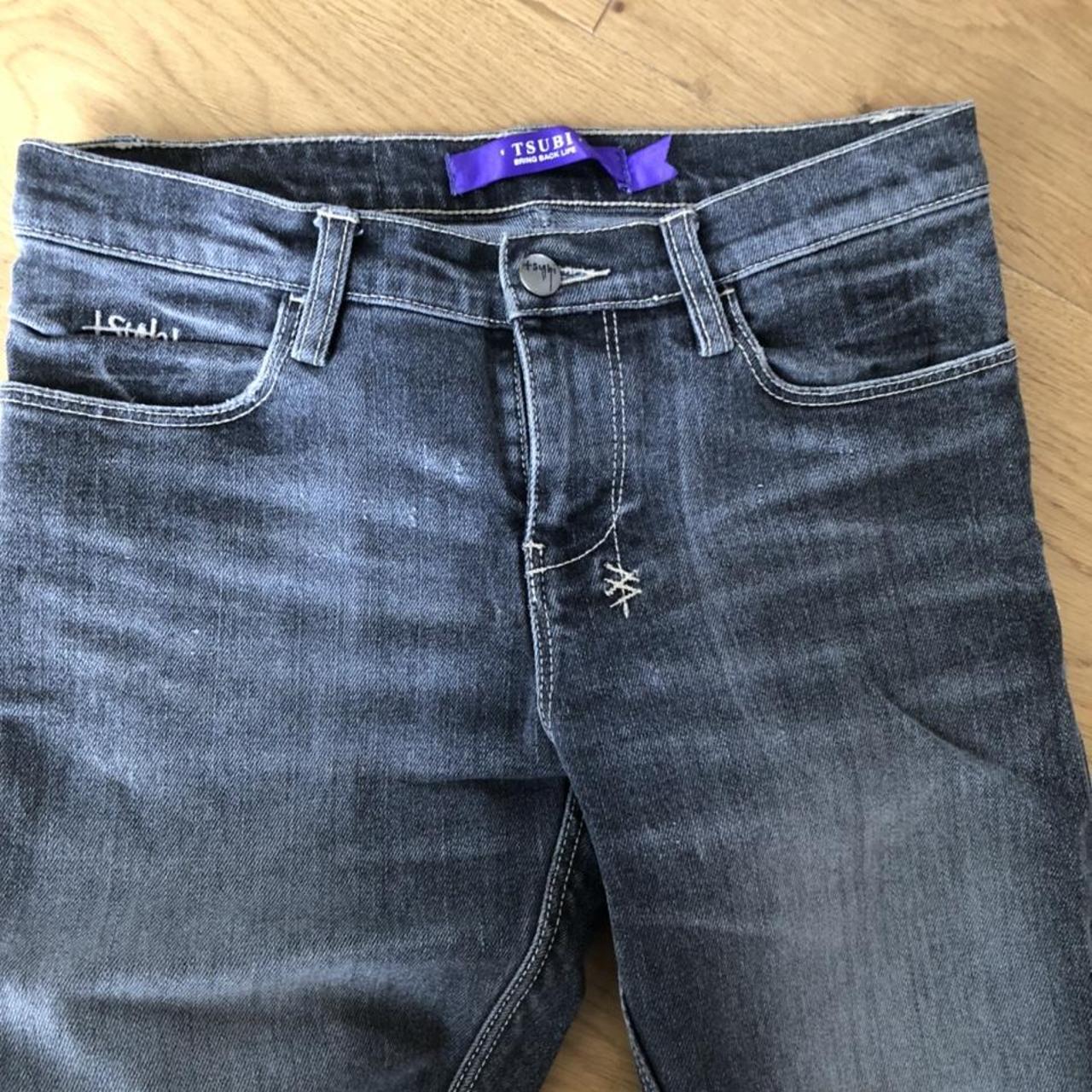 Ksubi Women's Black and Grey Jeans Depop