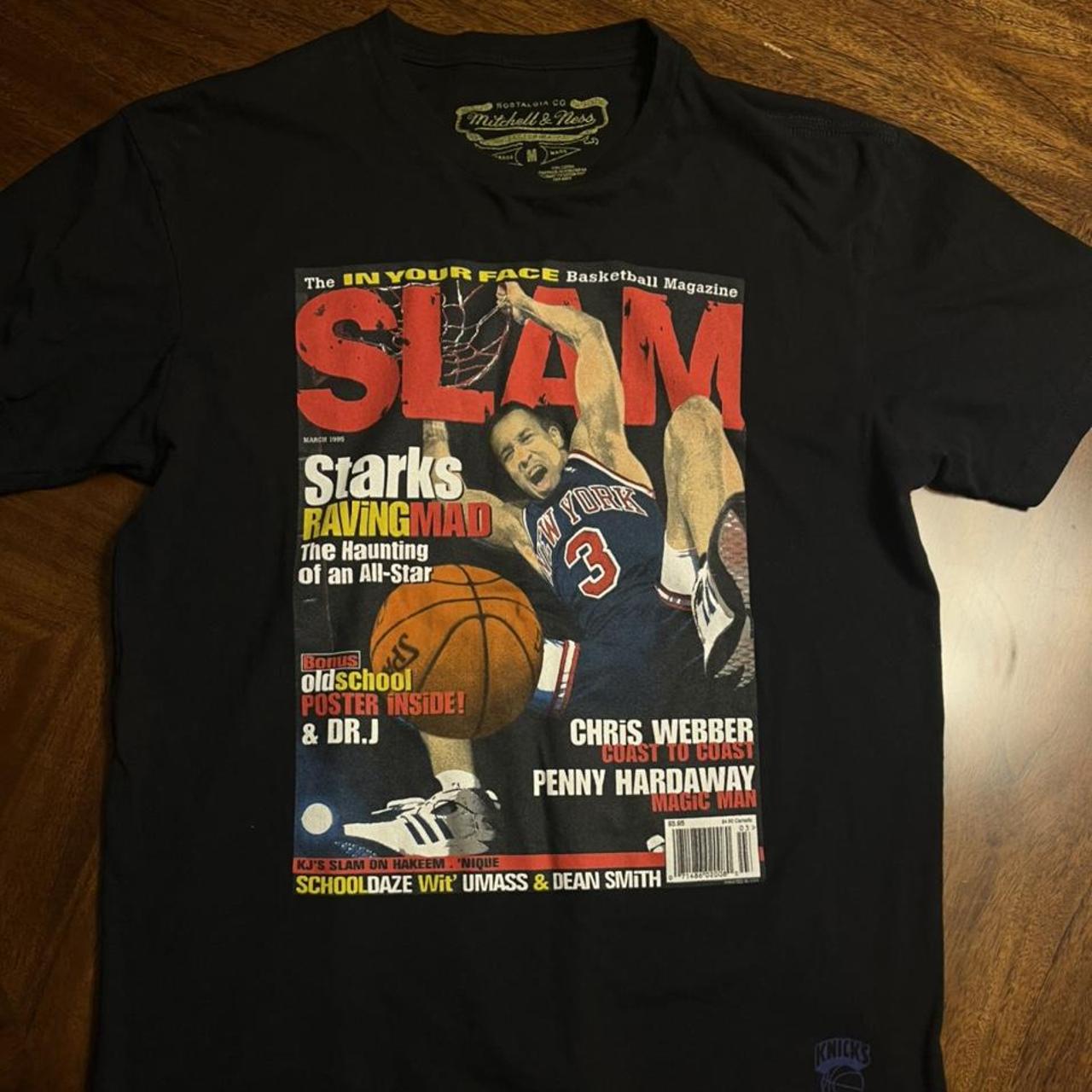 Men's Mitchell Ness Slam Magazine Penny Hardaway Cover Graphic T-Shirt