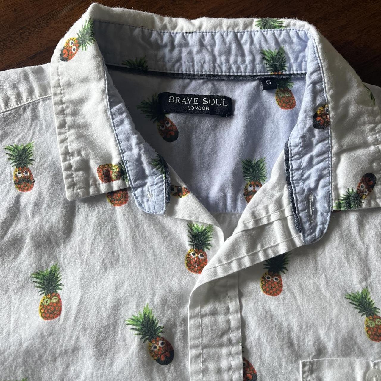 brave soul pineapple shirt