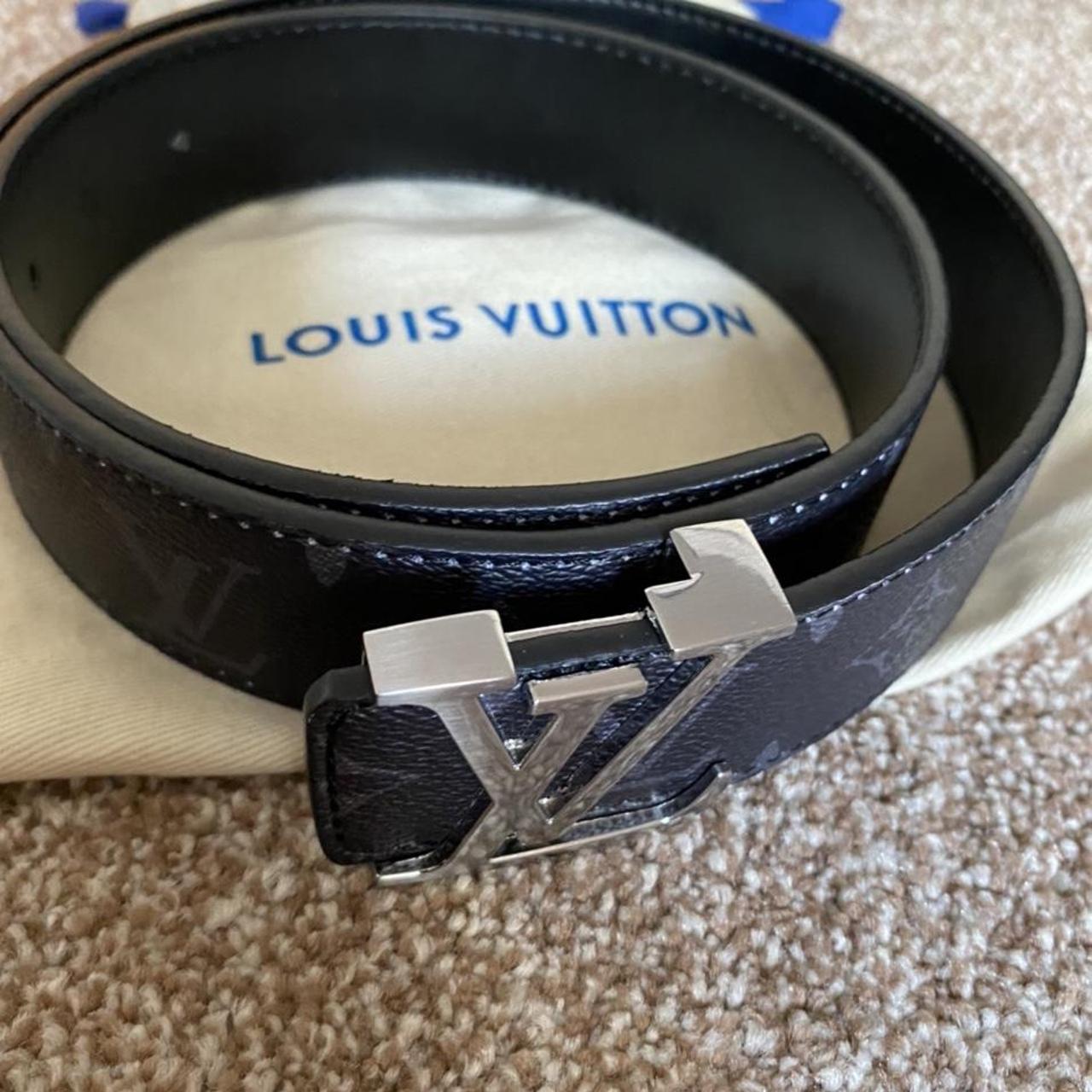 Louis Vuitton belt mens all over print Louis Vuitton... Depop