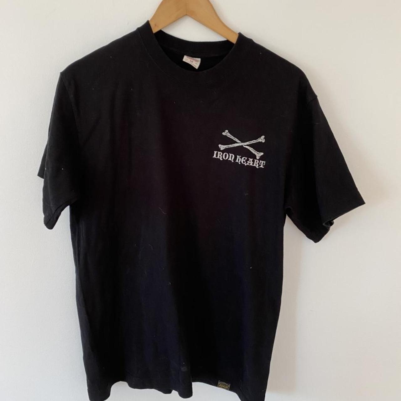 Iron heart shirt Purchased in Brooklyn, heavy... Depop