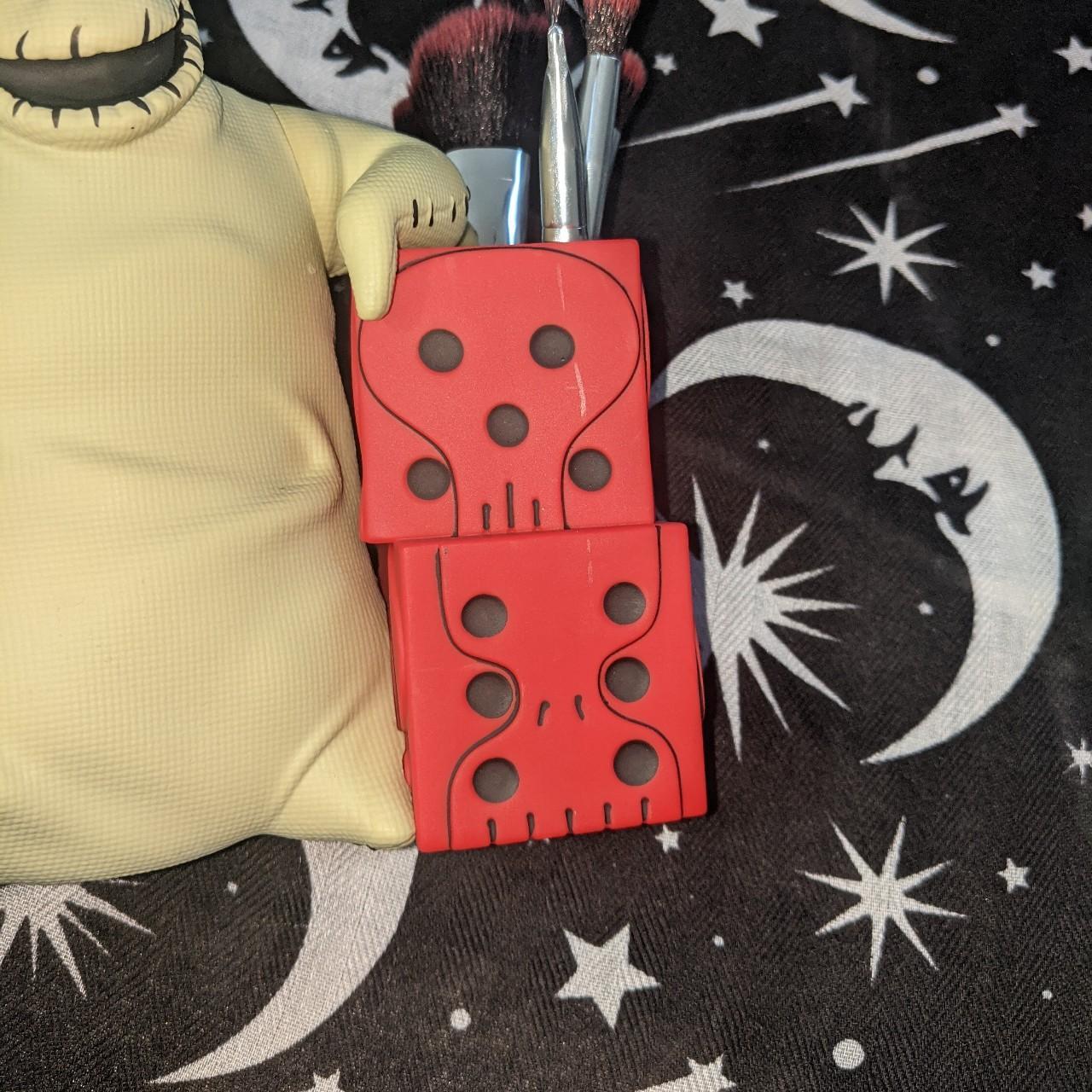 🕸️Oogie Boogie Makeup Brush Set & Holder🕸️ Complete... Depop