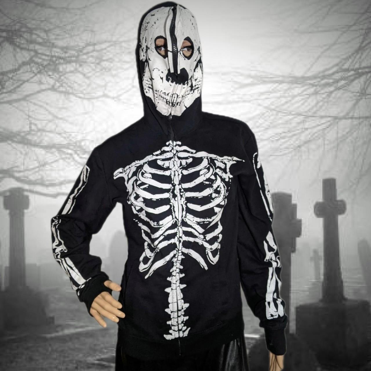 Product Image 1 - 💀Skeleton Mask Hoodie💀 

🕸️ DISCONTINUED