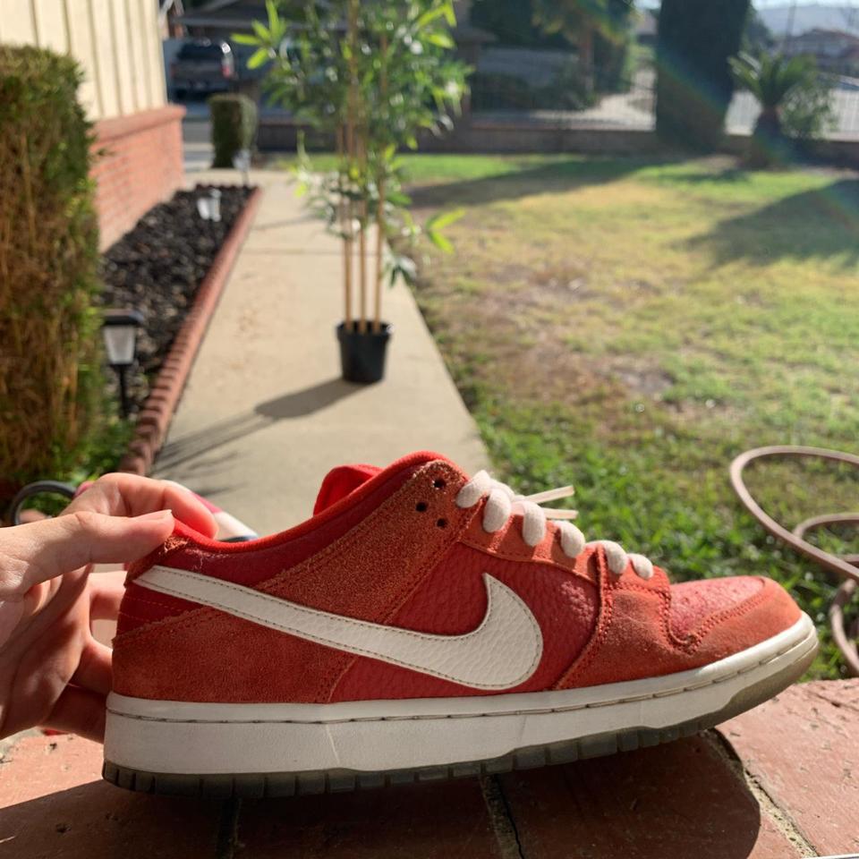 Nike Sb Dunk Low “Challenge Red” Size 9 OG all... - Depop