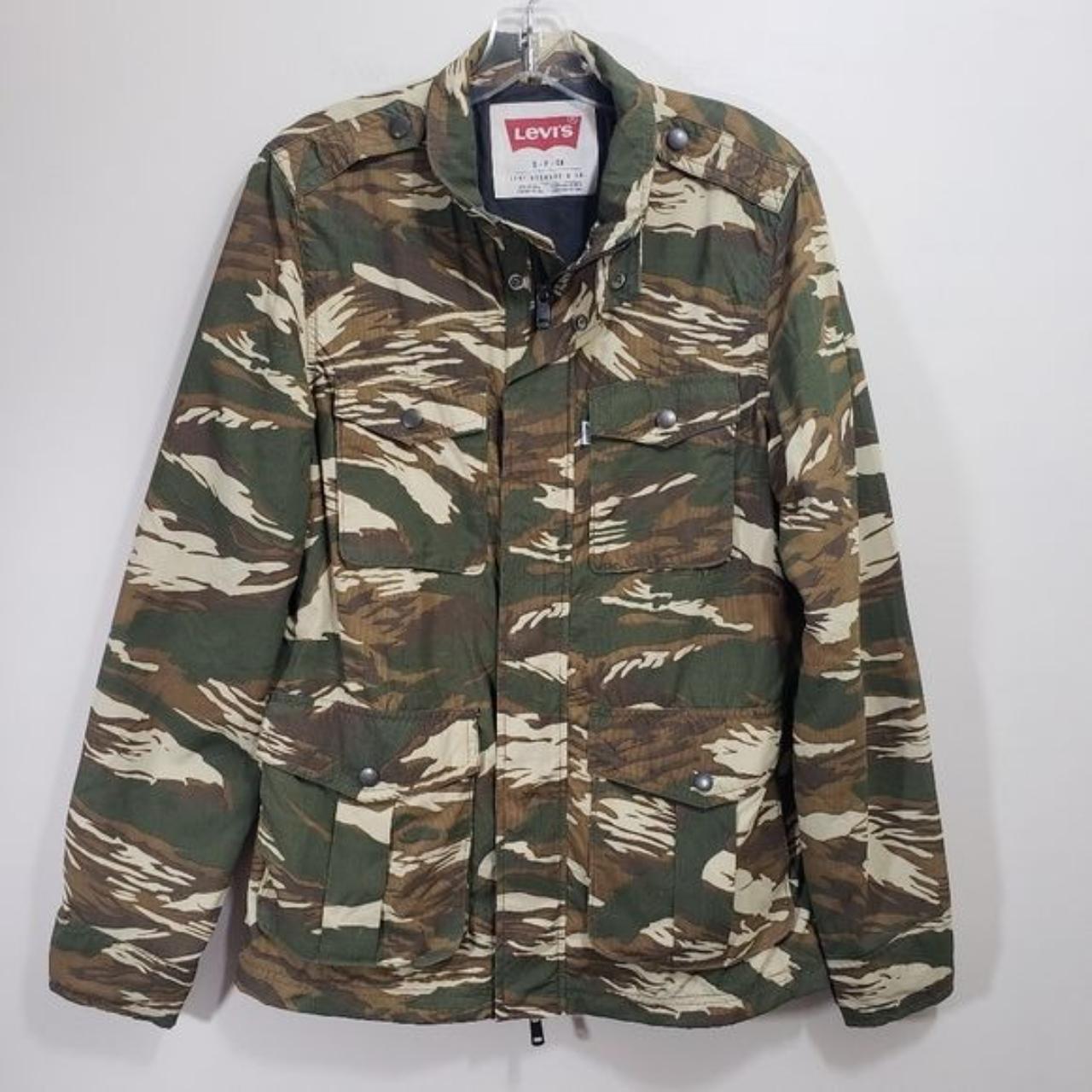 Levi's camouflage clearance jacket