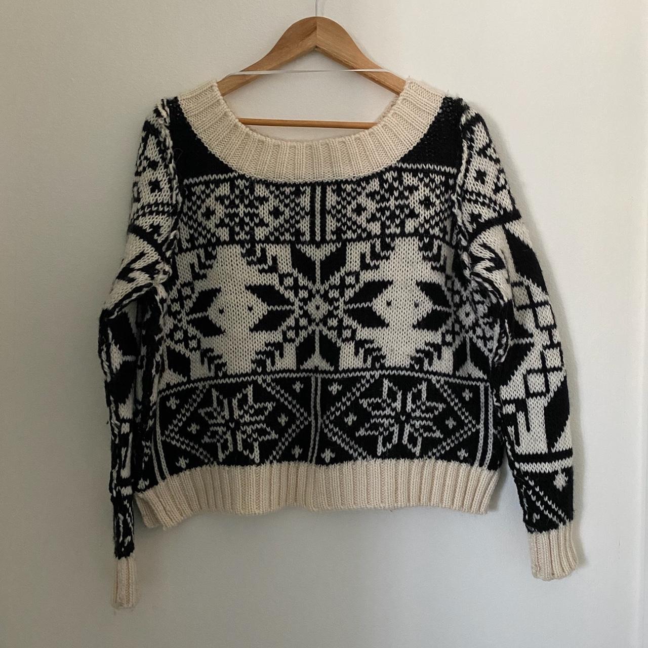 Free people shop snowflake sweater