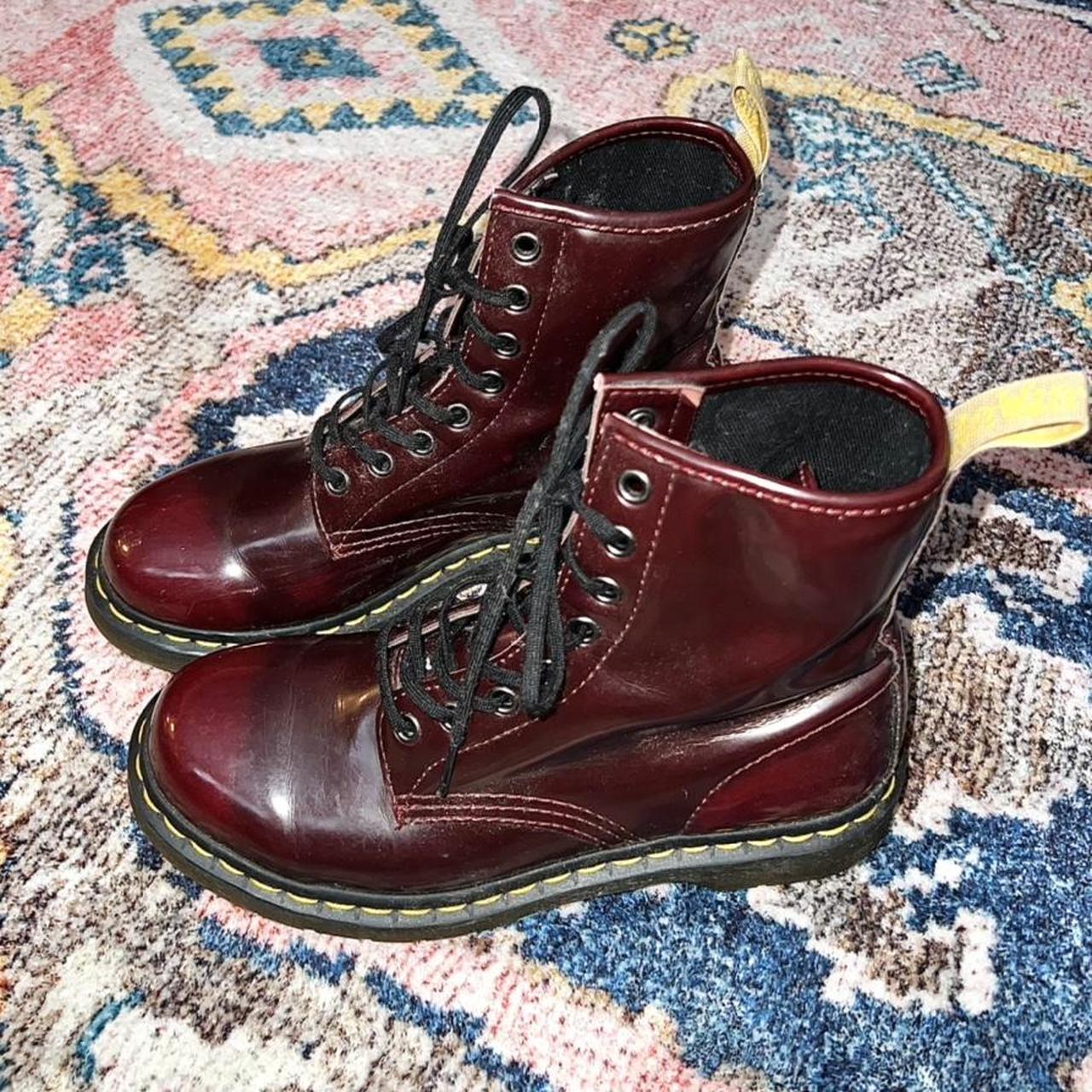 vegan oxblood doc martens