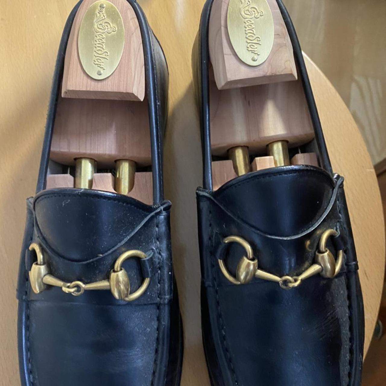 Gucci Horsebit Loafers. UK size 7. Need a resole,... Depop