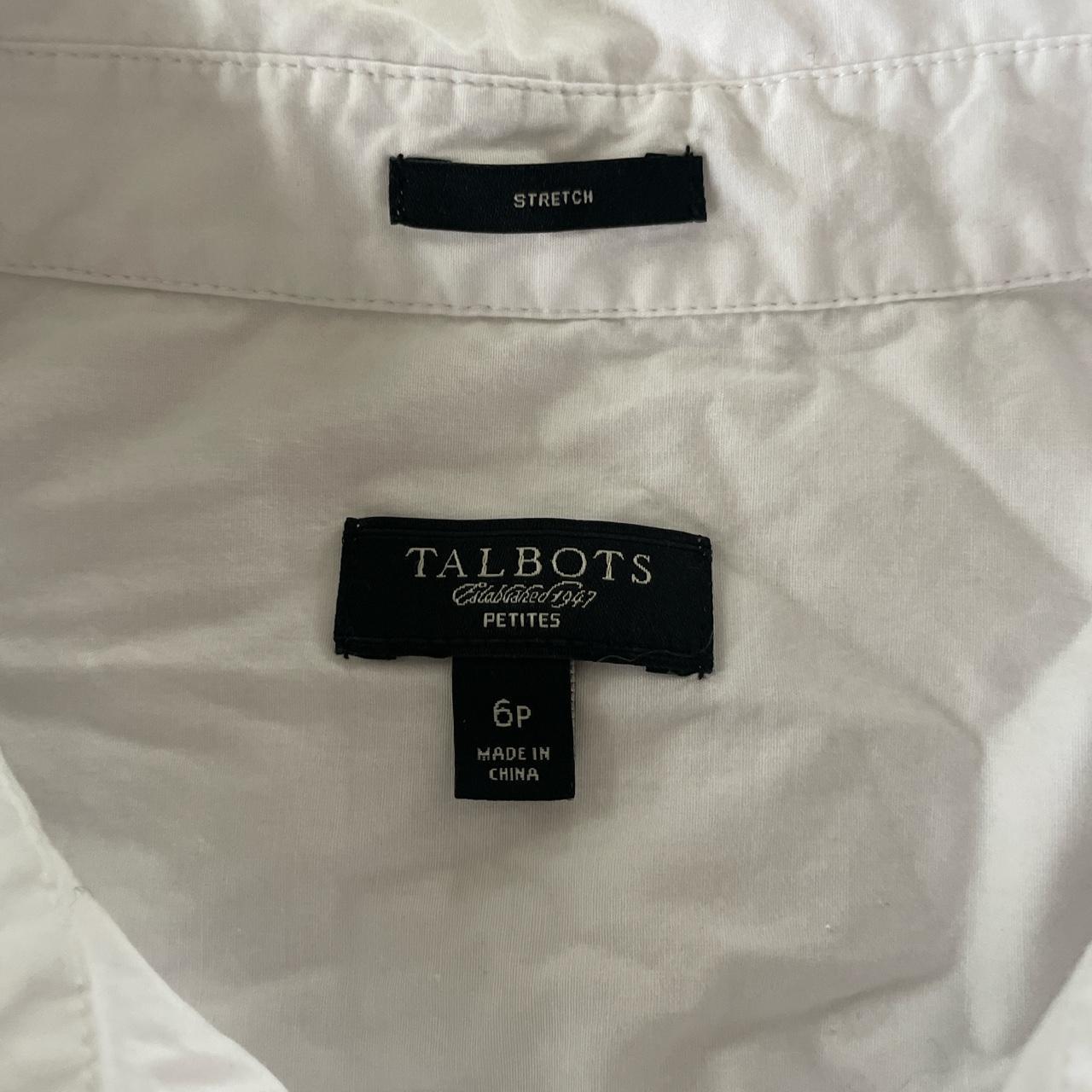 Talbots Women's White Shirt | Depop