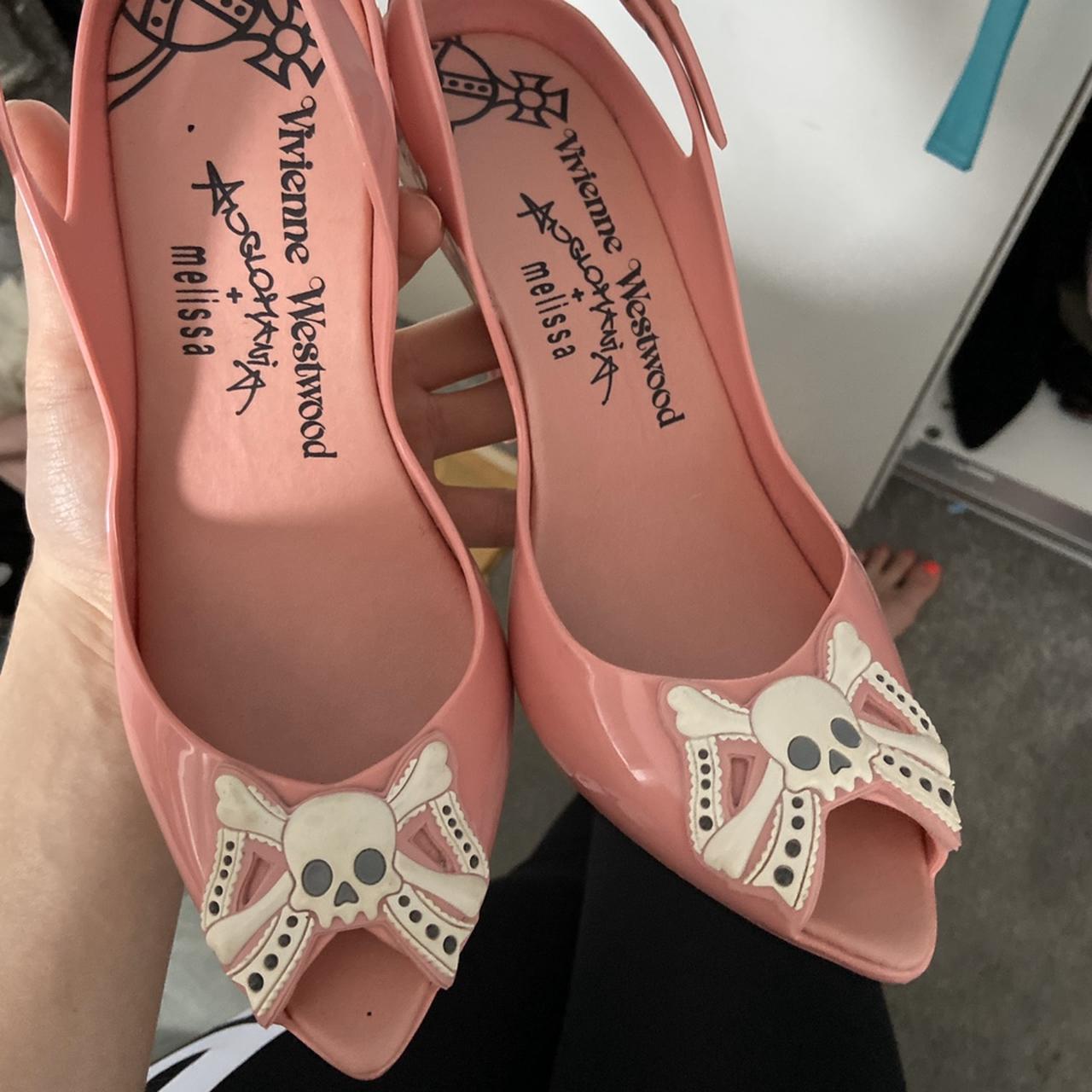 Vivienne Westwood melissa jelly heels, with skull