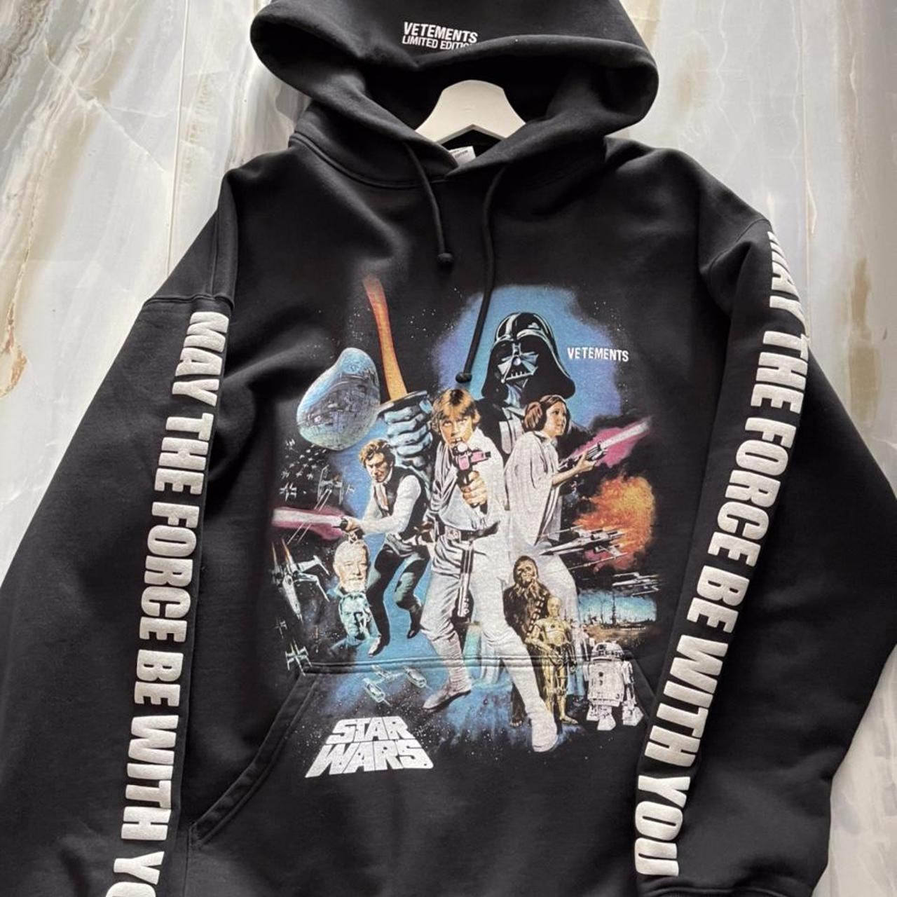 Vetements Hoodie Limited Edition Star Wars, •...