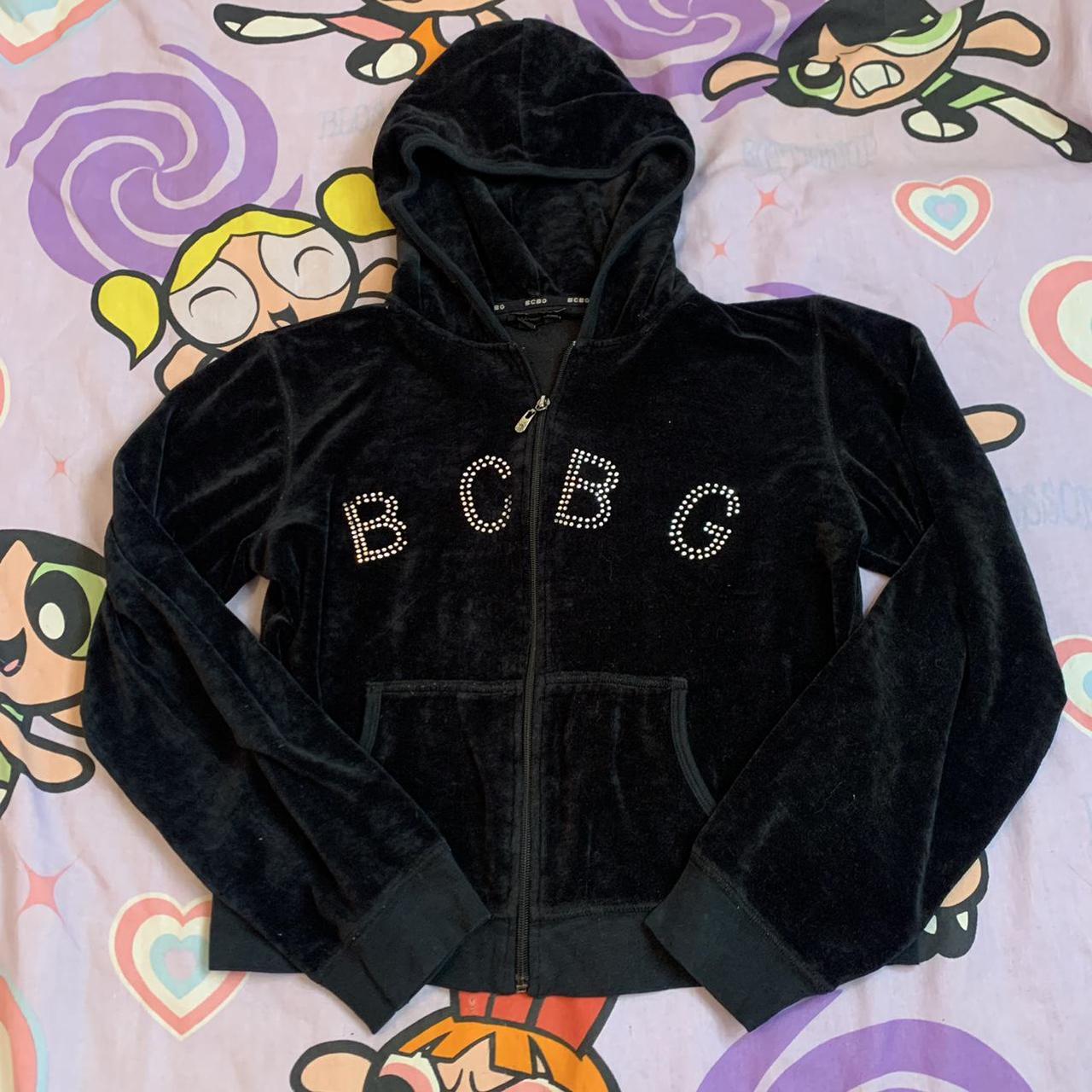bedazzled zip up