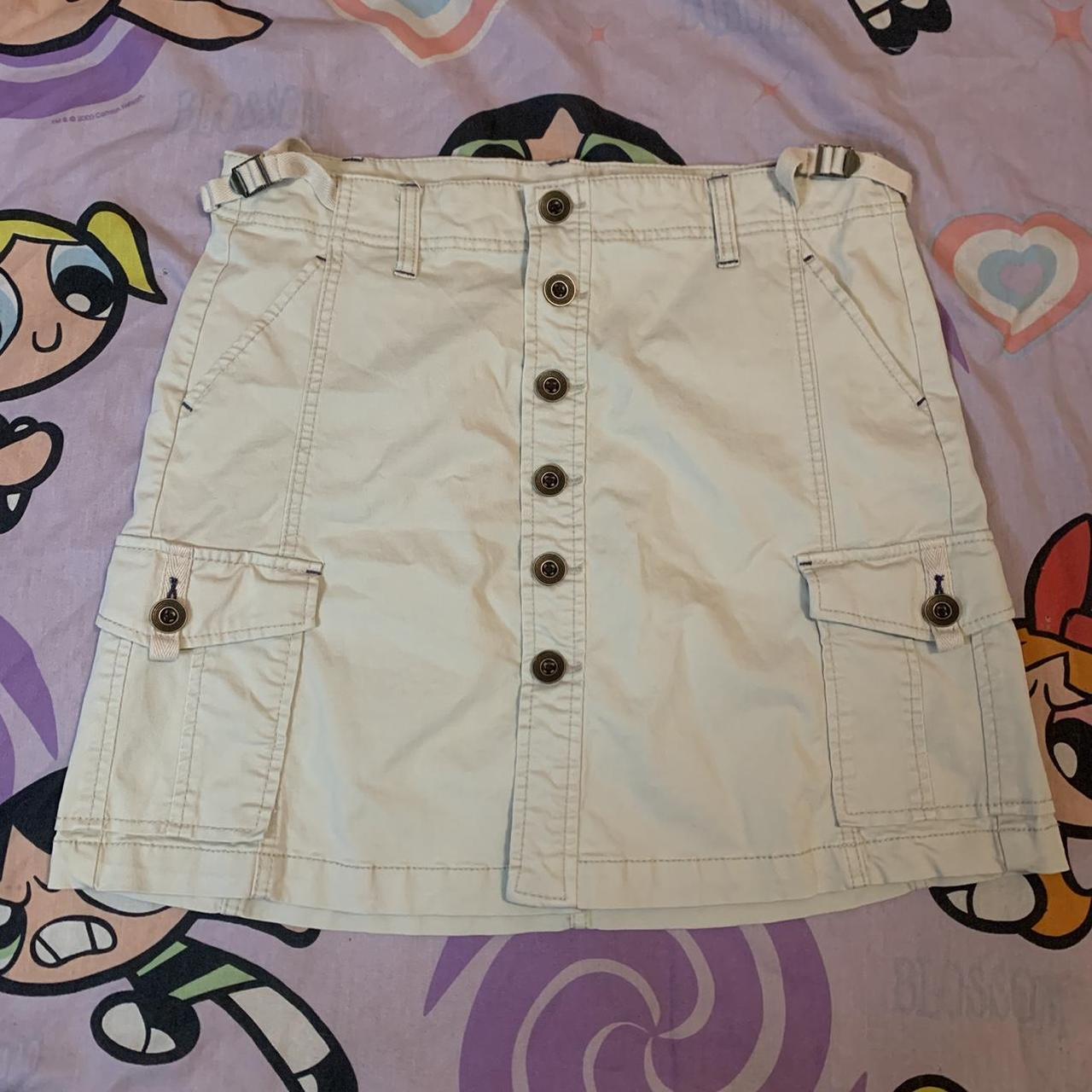 Product Image 1 - Y2k khaki grunge miniskirt from