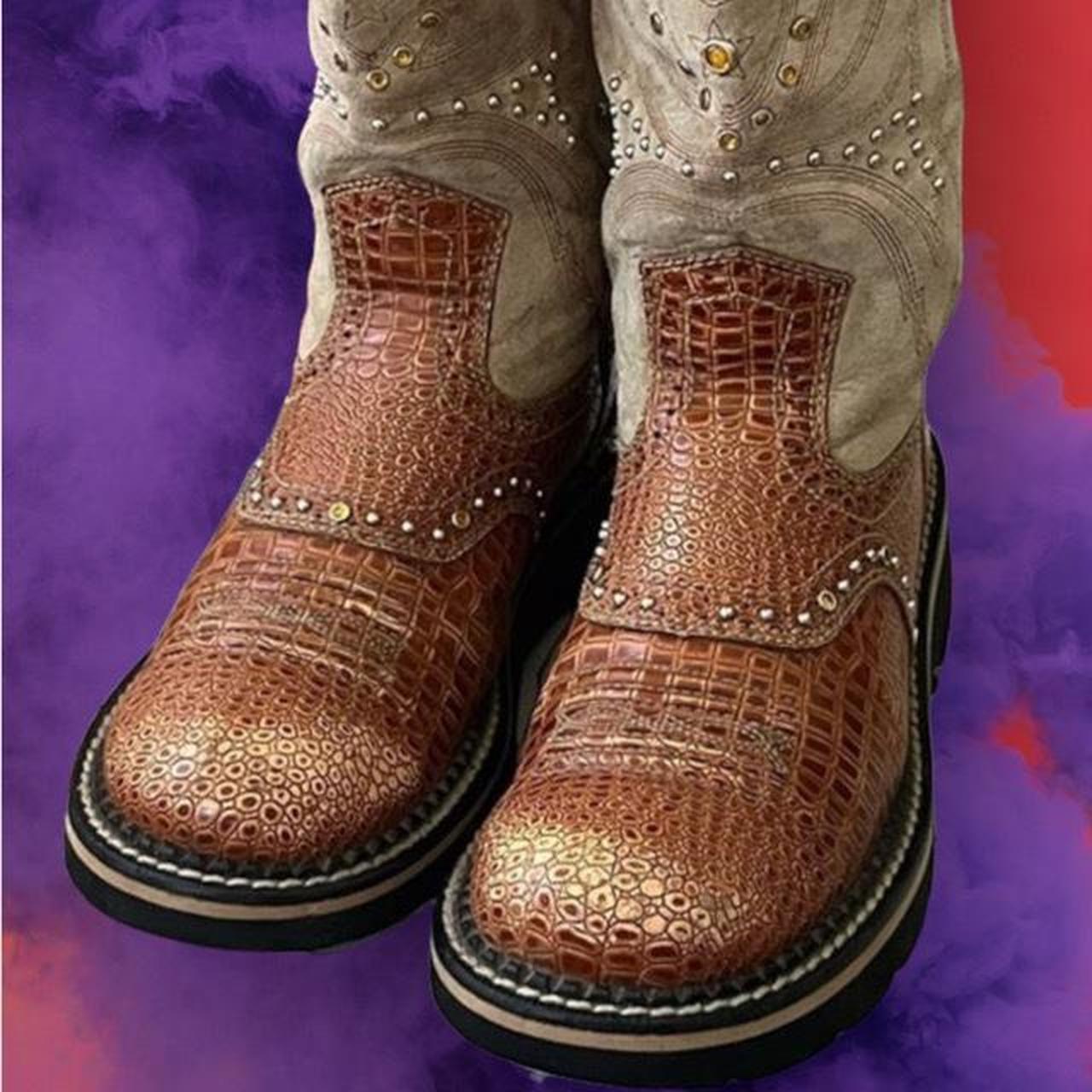 Vintage y2k Ariat Fat GemBaby Rhinestone Depop - Main Image