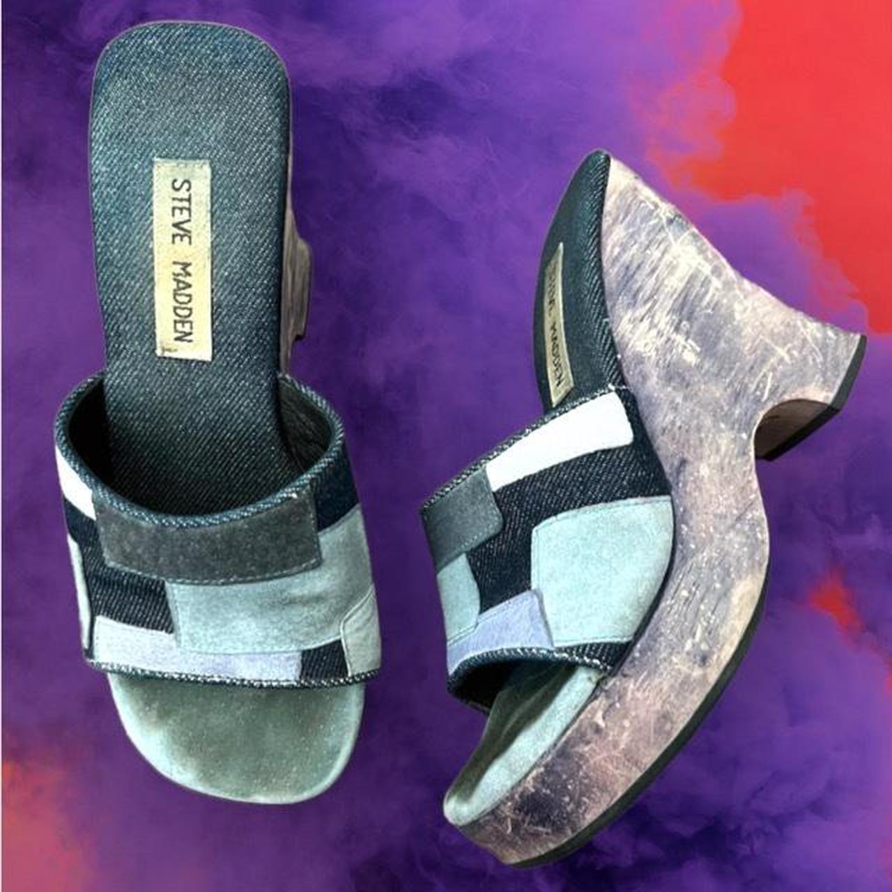 Vintage Platform Steve Madden Retro Sandals Vintage Y2k Steve