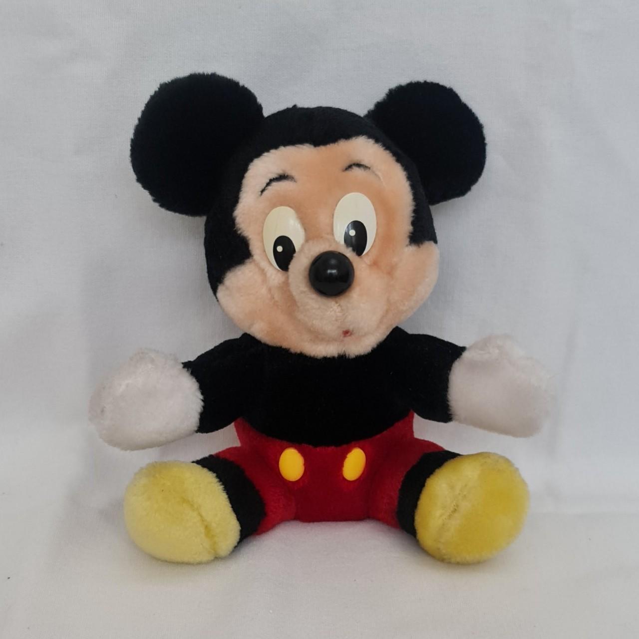 Vintage MICKEY MOUSE SOFT PLUSH TOY HASBRO 1989 WALT... - Depop