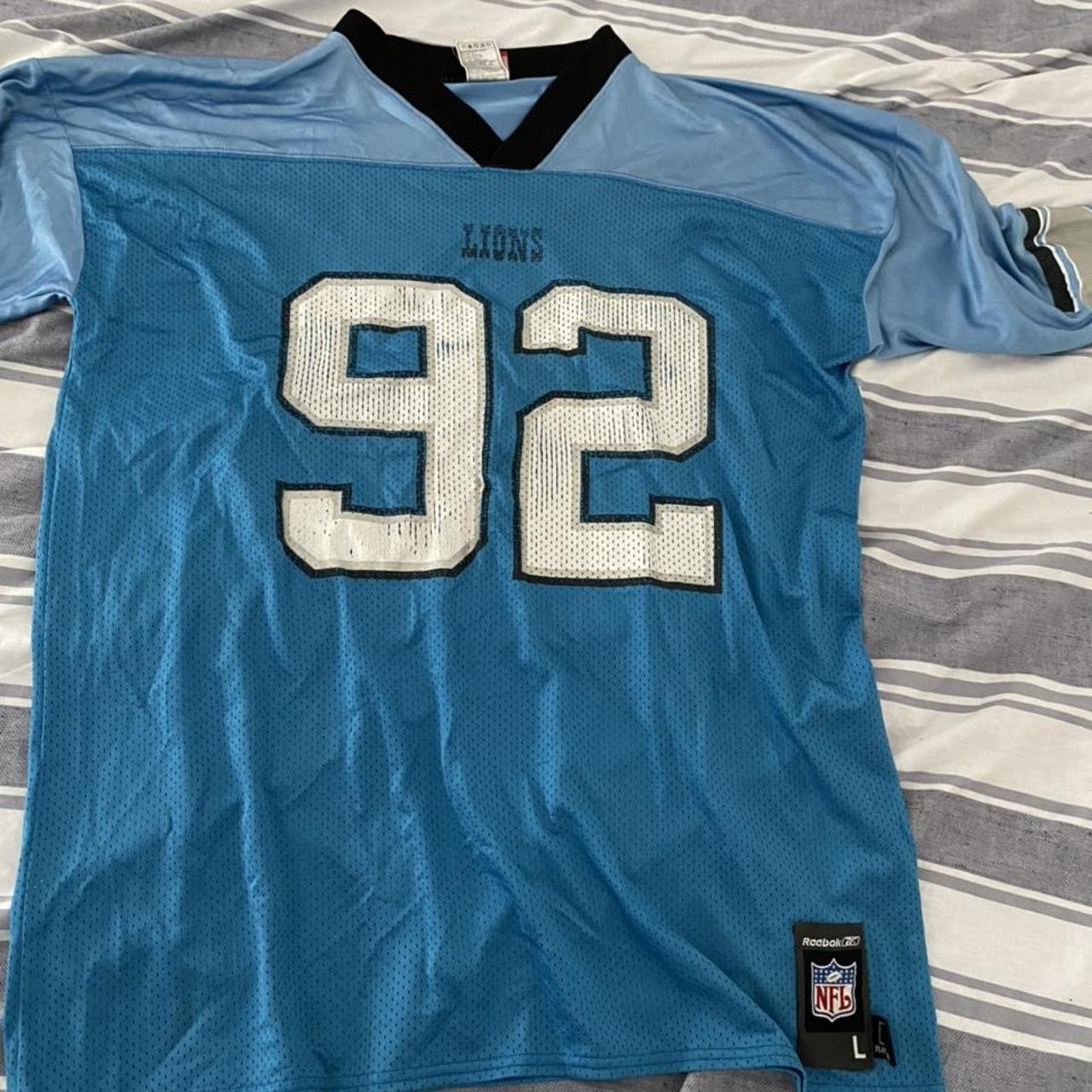 Vtg 90s Detroit Lions Jersey Mens XL Reebok - Depop