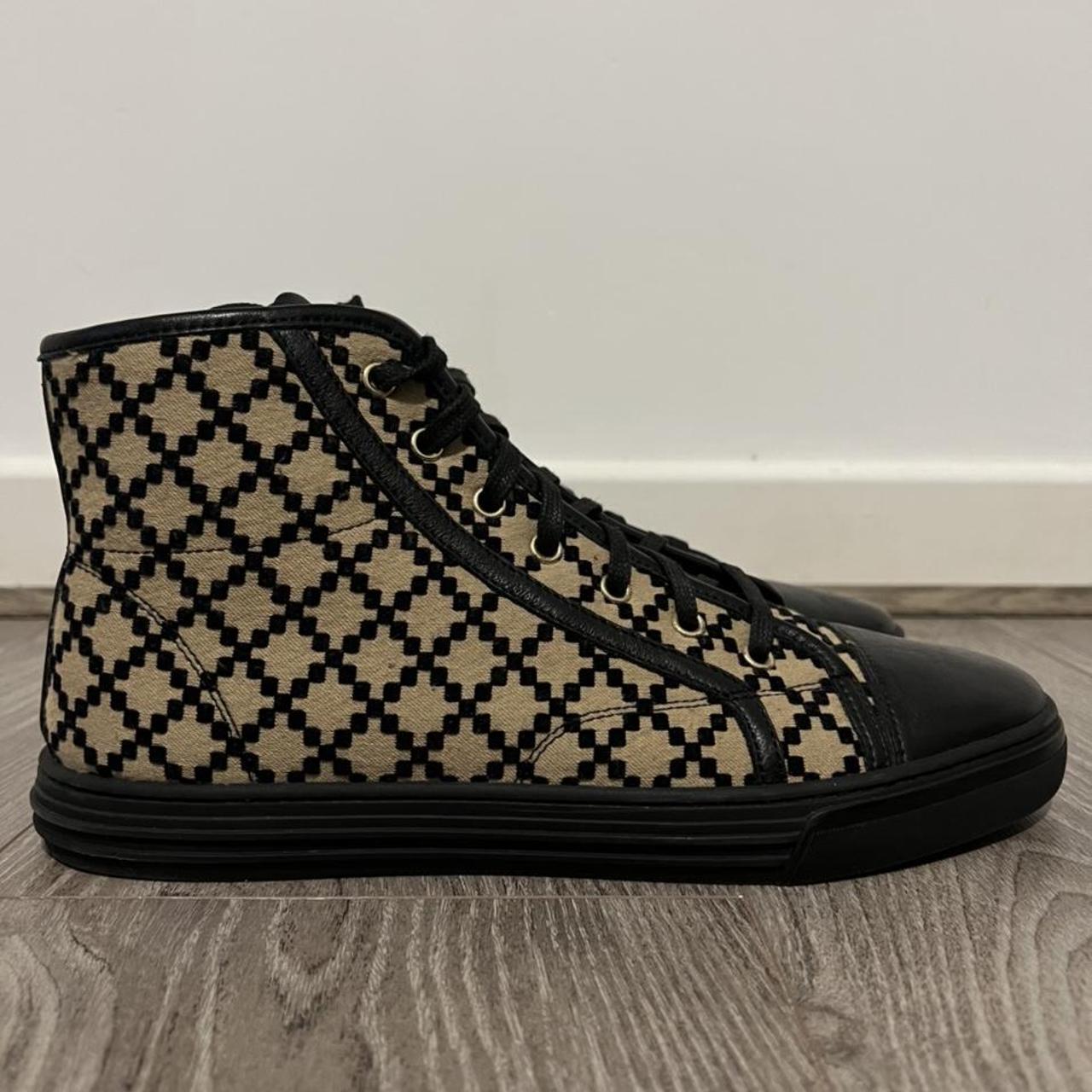 Gucci hot sale diamond trainers