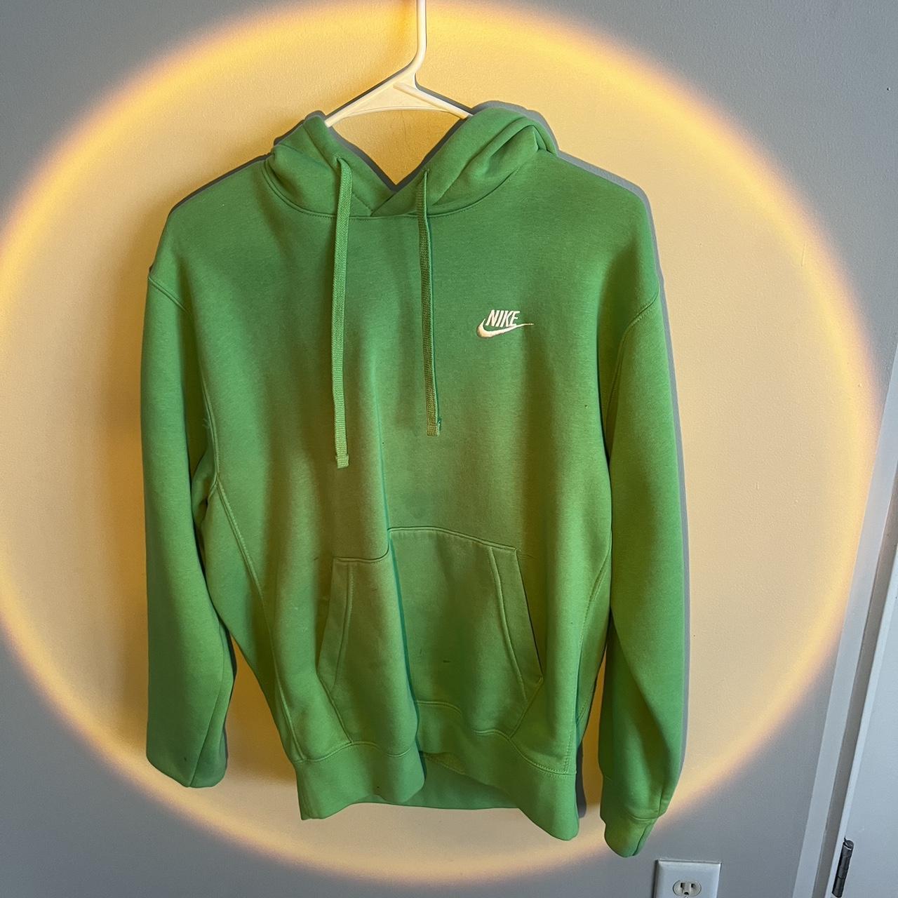 electric green nike clothes