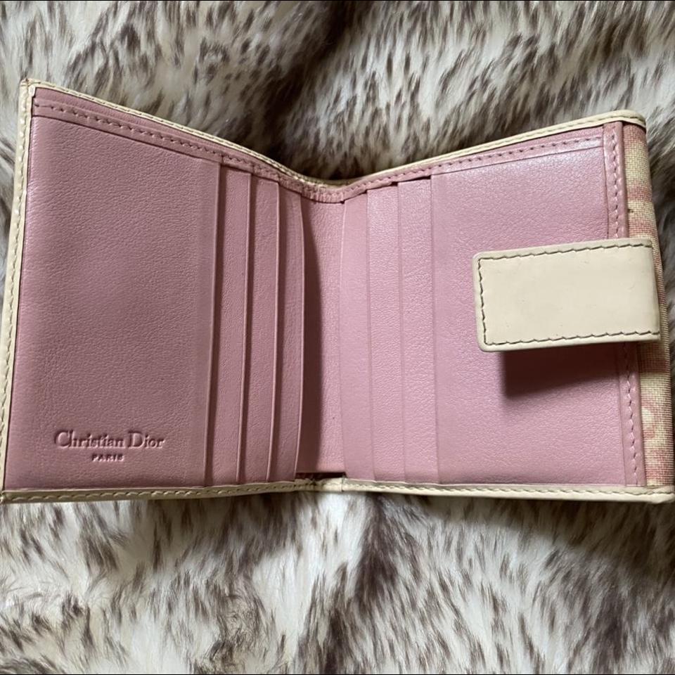 Vintage Christian Dior Monogram Wallet from the 90s - Depop