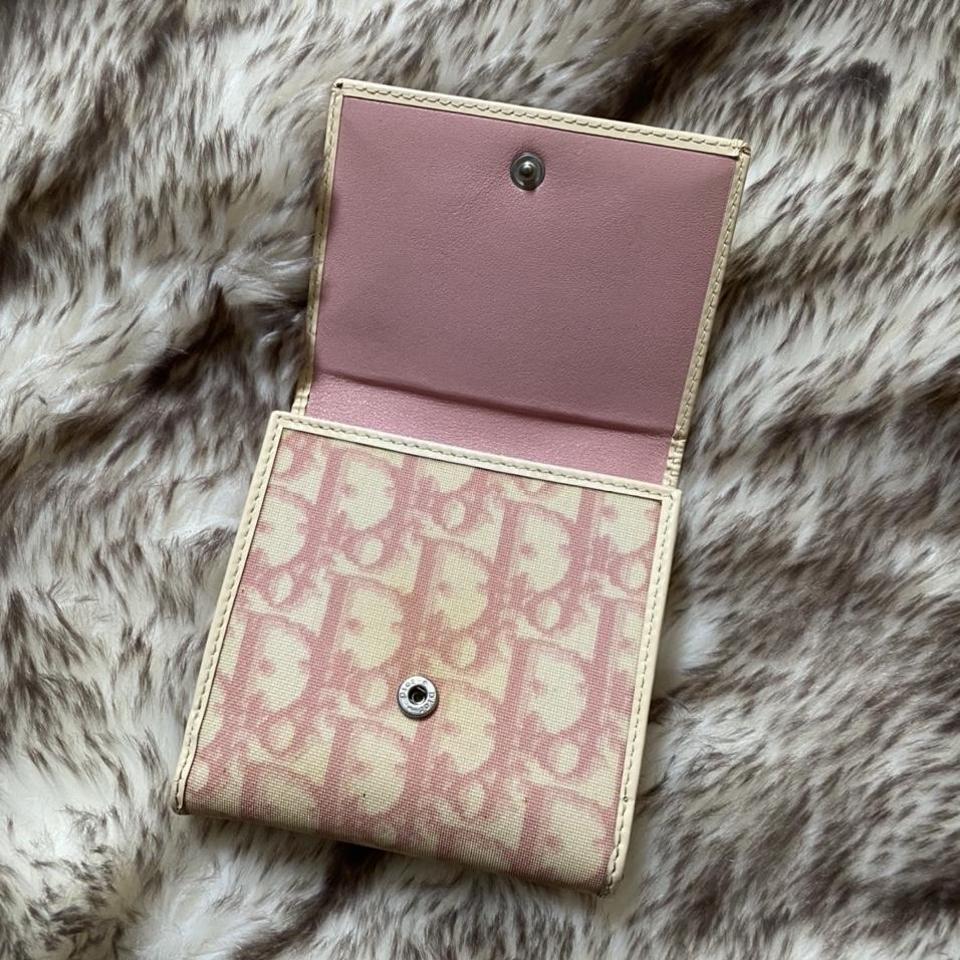 Vintage Christian Dior Monogram Wallet from the 90s - Depop