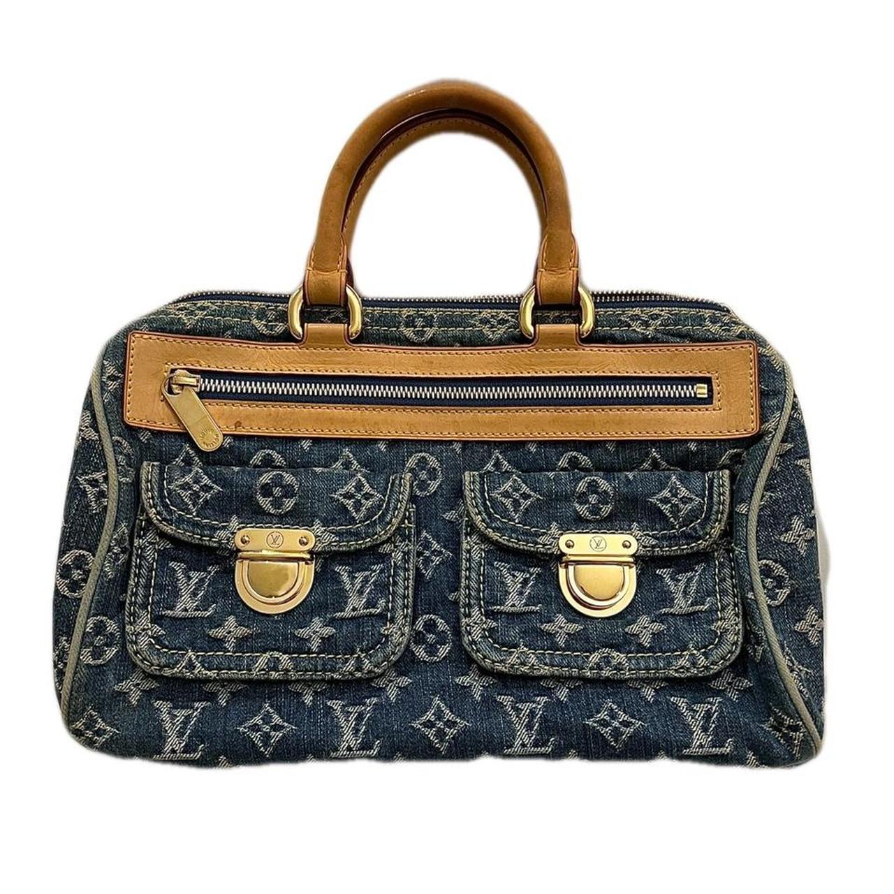 Louis Vuitton denim bag - Depop