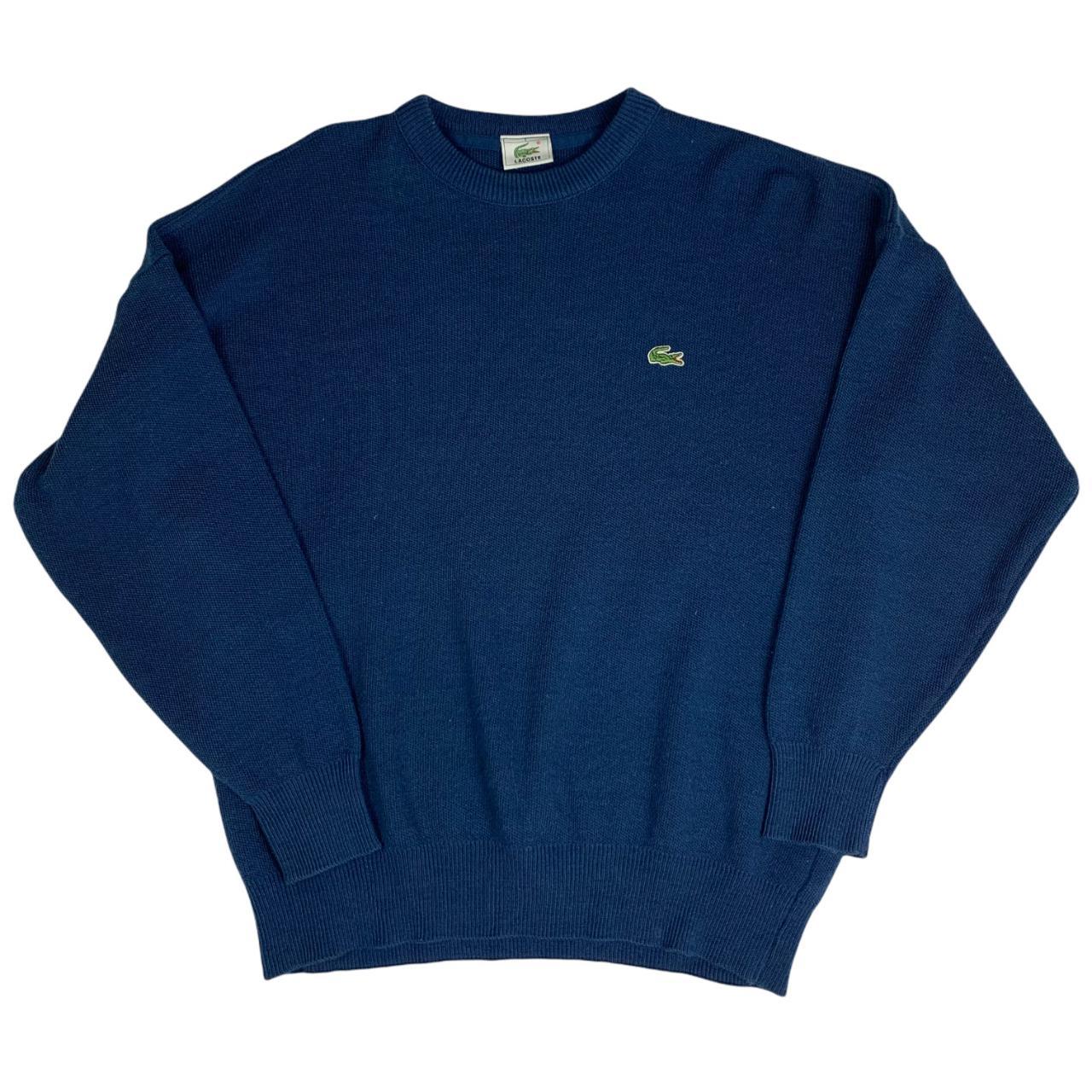Vintage Lacoste knitted jumper / sweatshirt. Super... - Depop