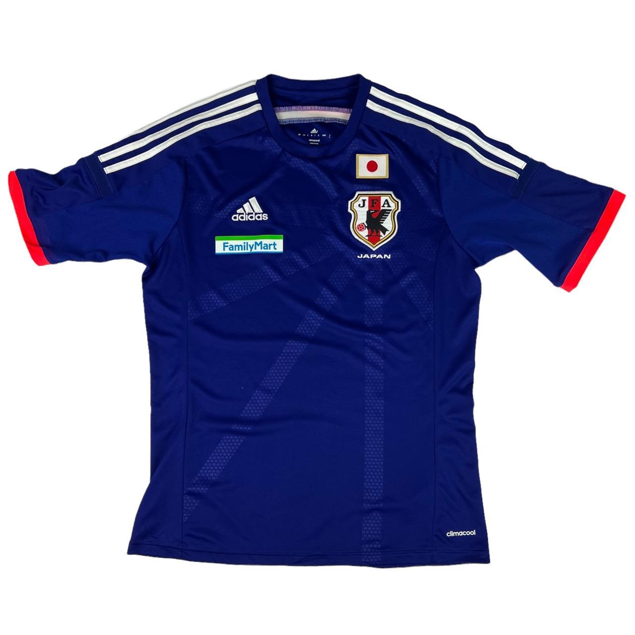 Vintage Adidas Japan football shirt from 2013-2015.... - Depop