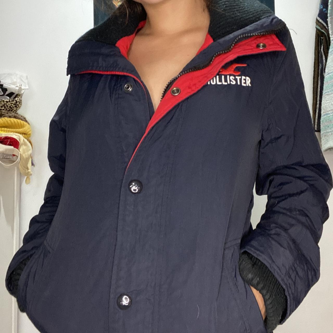 WINTER COAT Hollister Jacket💘 Female Size Small❤️ - Depop